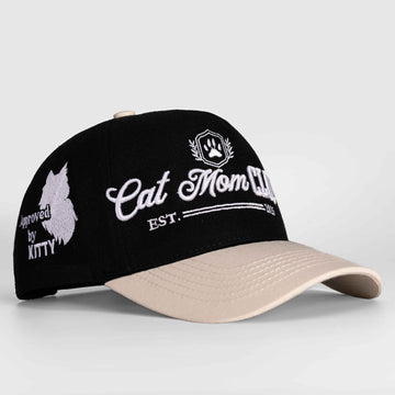Cat Mom Club EST Hat - 3D Embroidery