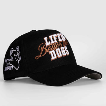 Life Is Better with Dogs Hat - 3D Embroidery