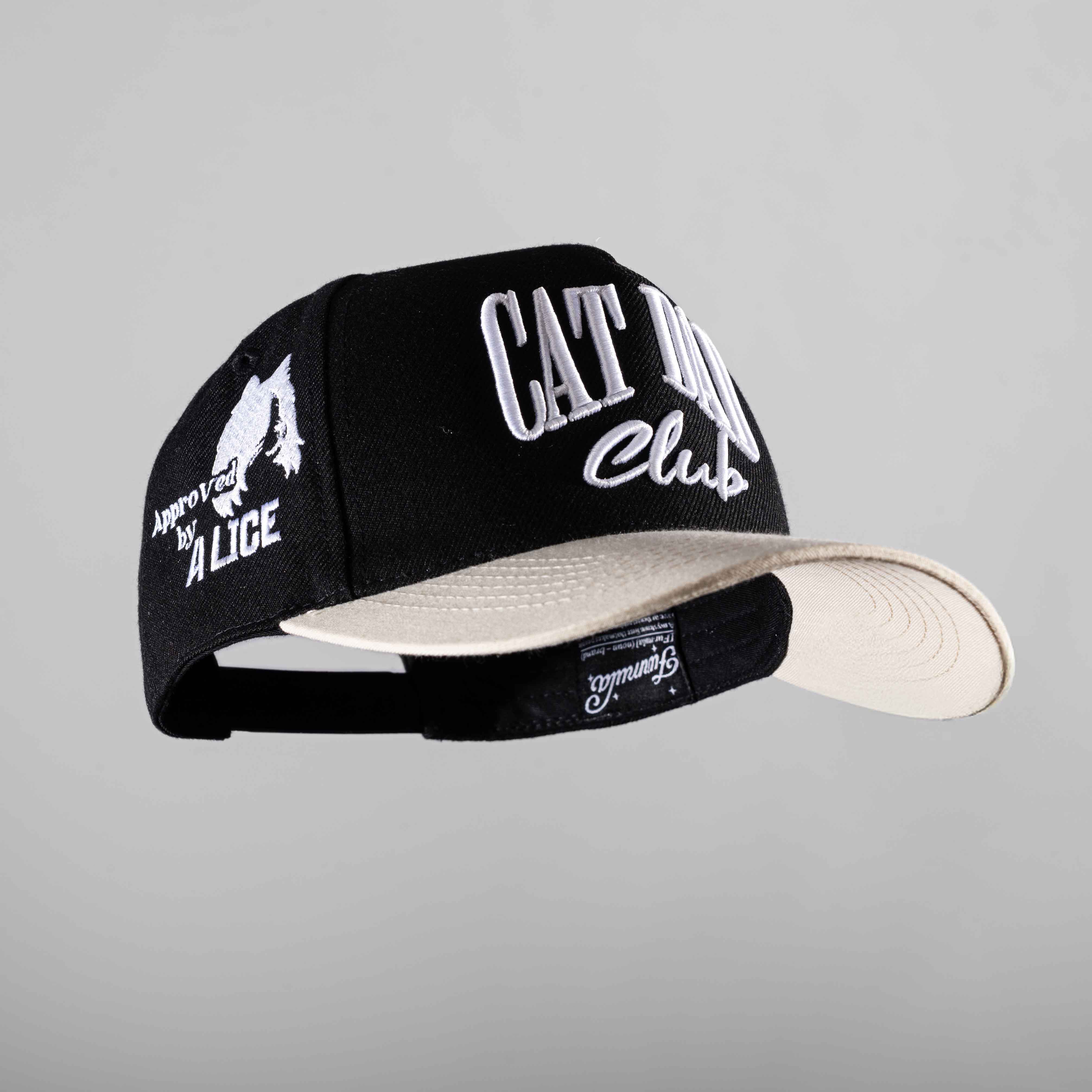 Cat Dad Club Hat 3D Embroidery