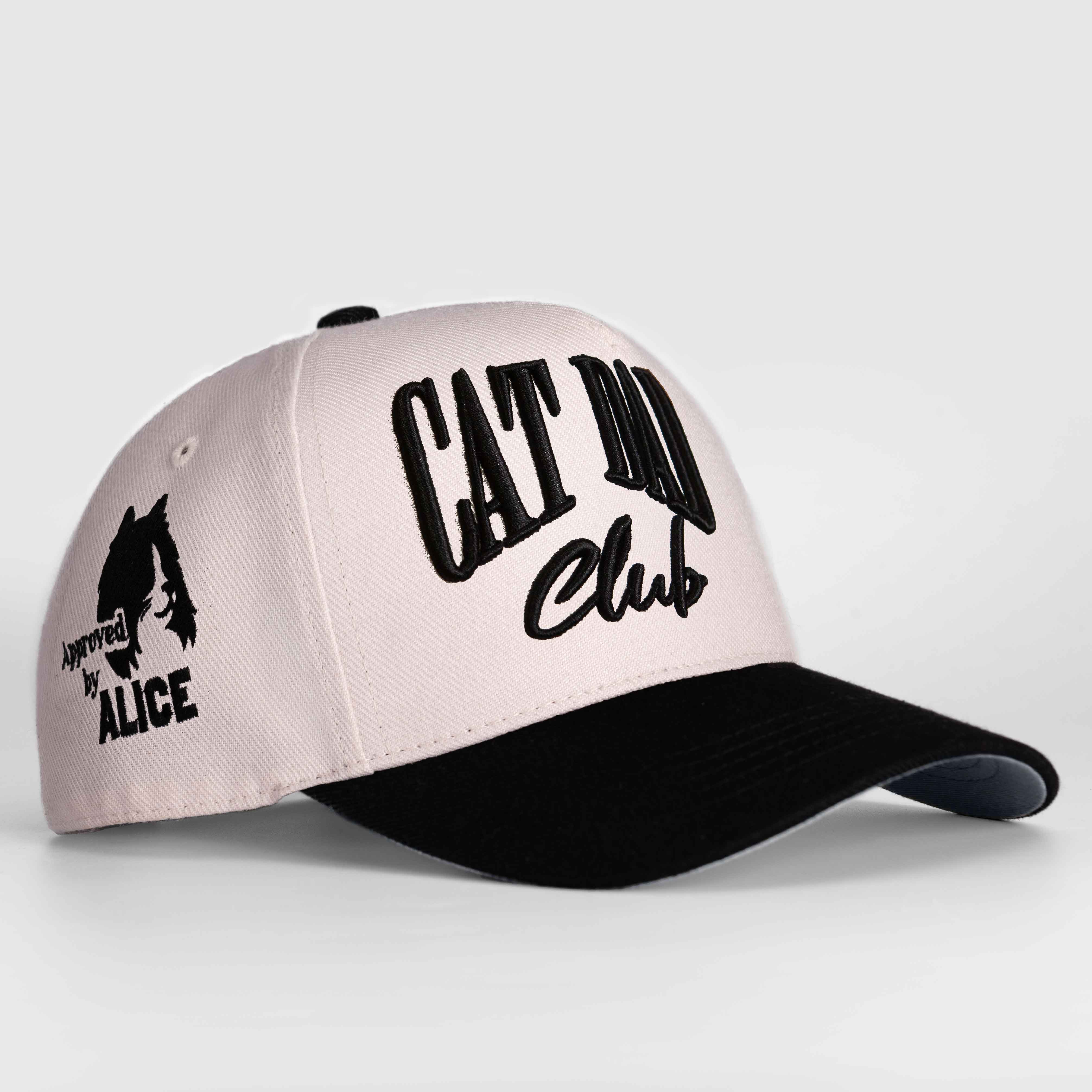 Cat Dad Club Hat 3D Embroidery