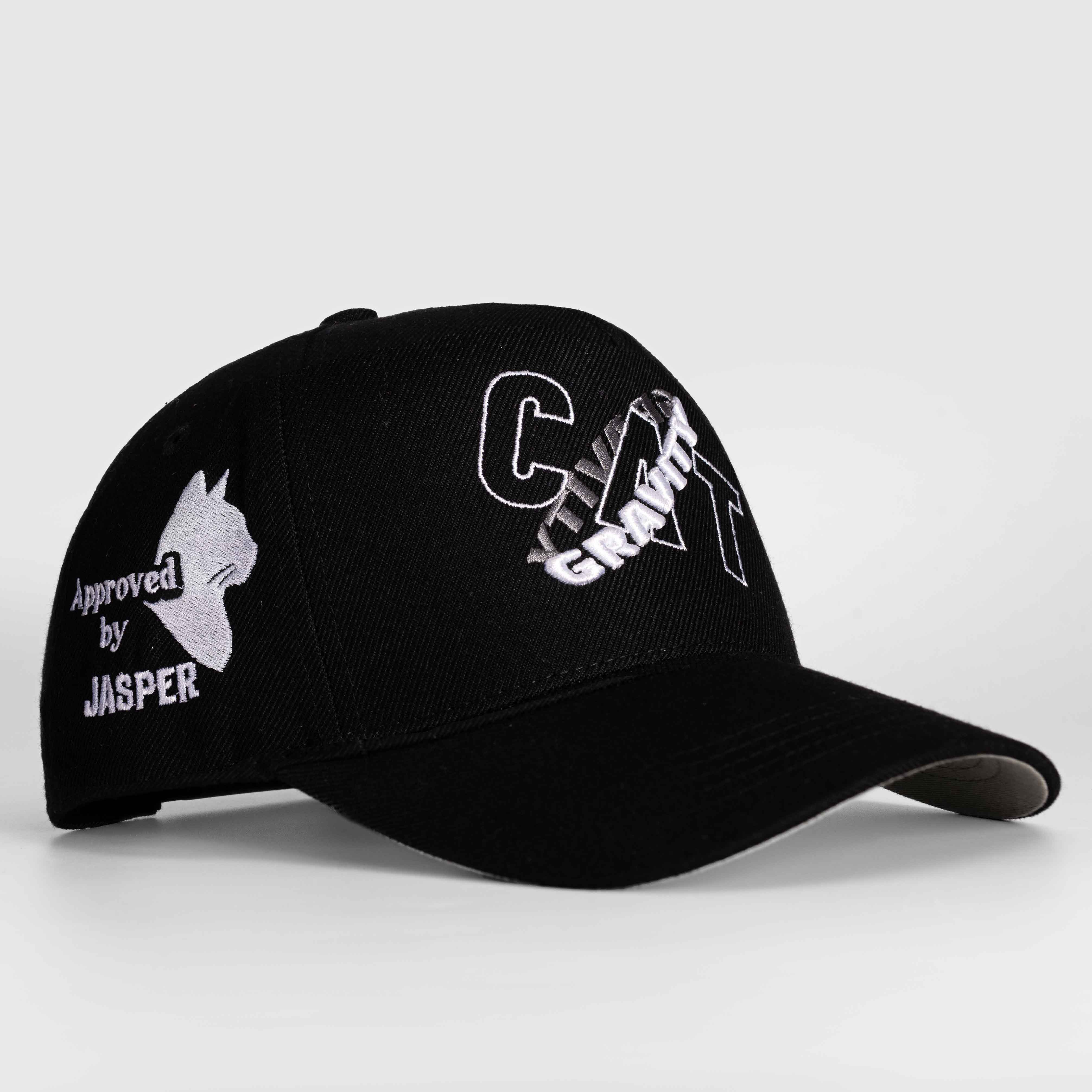 Cat Gravity Hat - 3D Embroidery