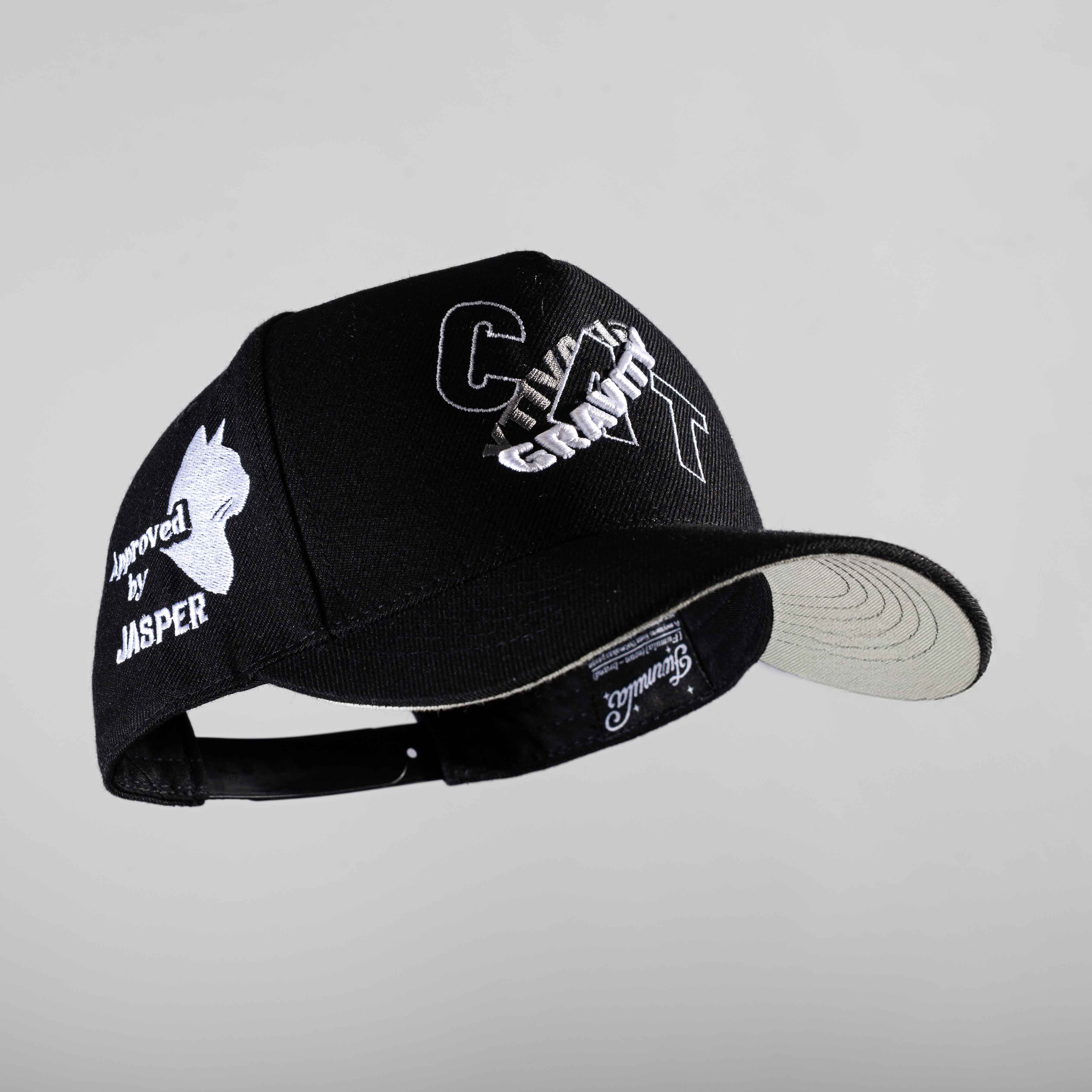 Cat Gravity Hat - 3D Embroidery