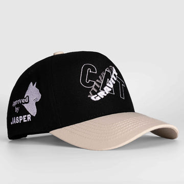 Cat Gravity Hat - 3D Embroidery
