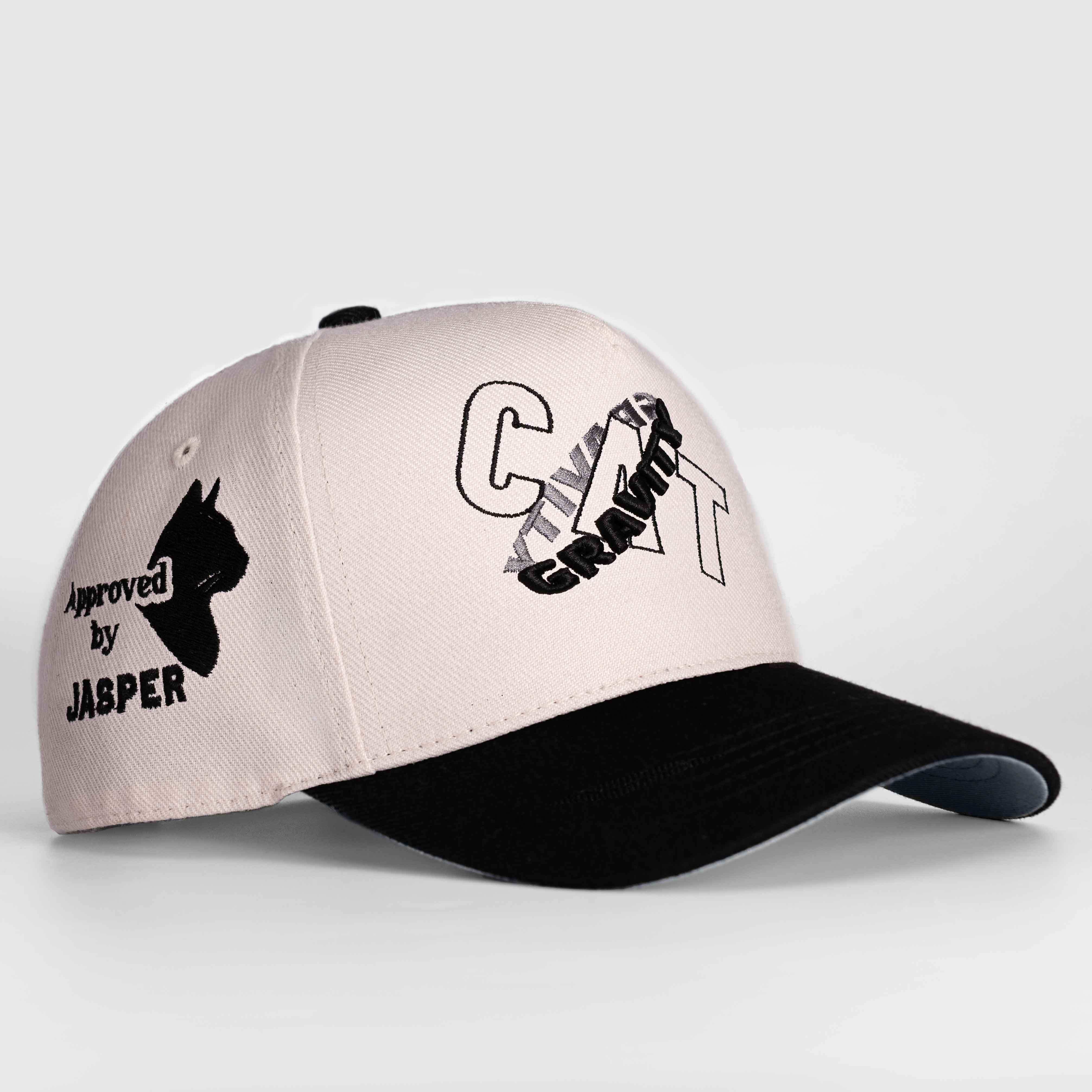 Cat Gravity Hat - 3D Embroidery
