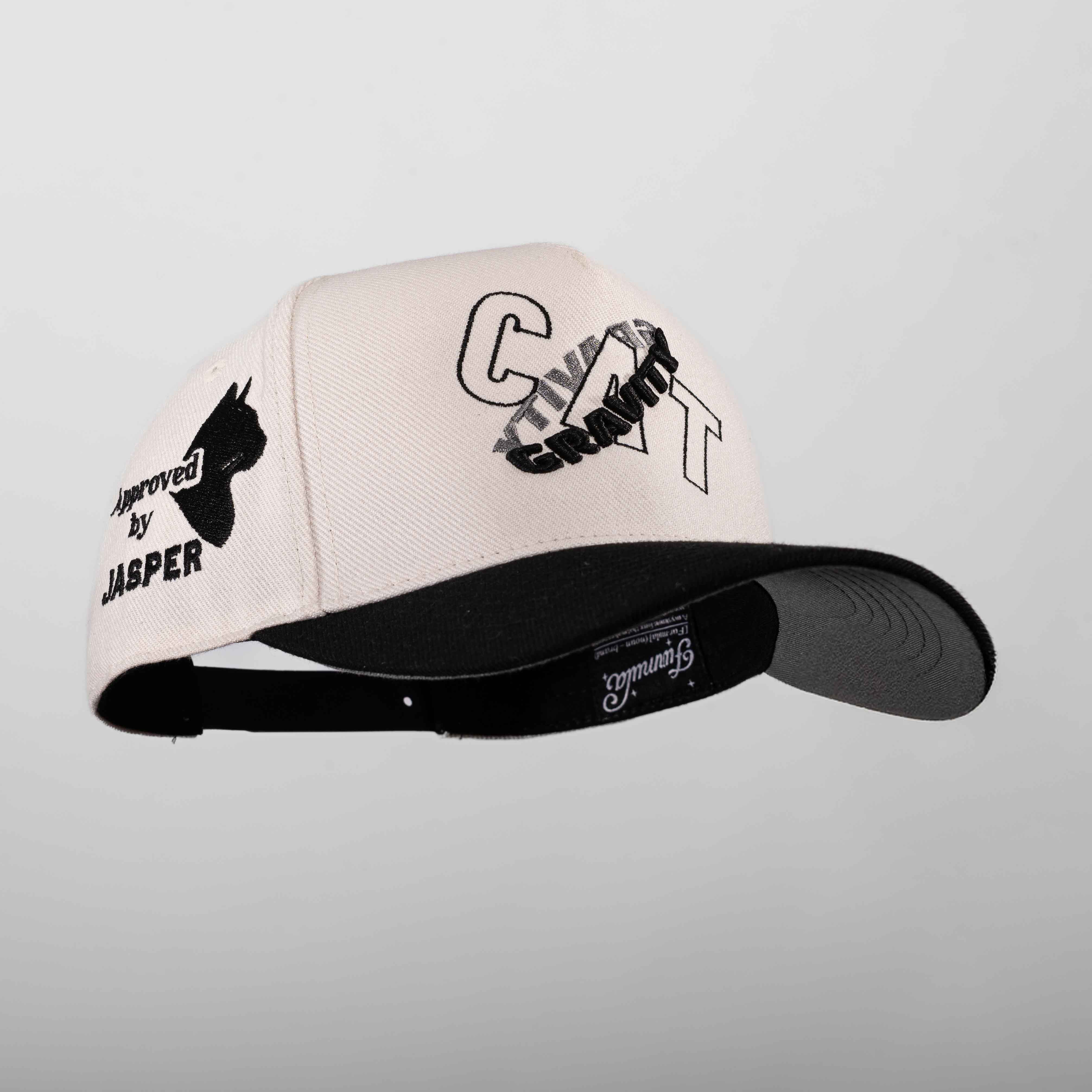 Cat Gravity Hat - 3D Embroidery