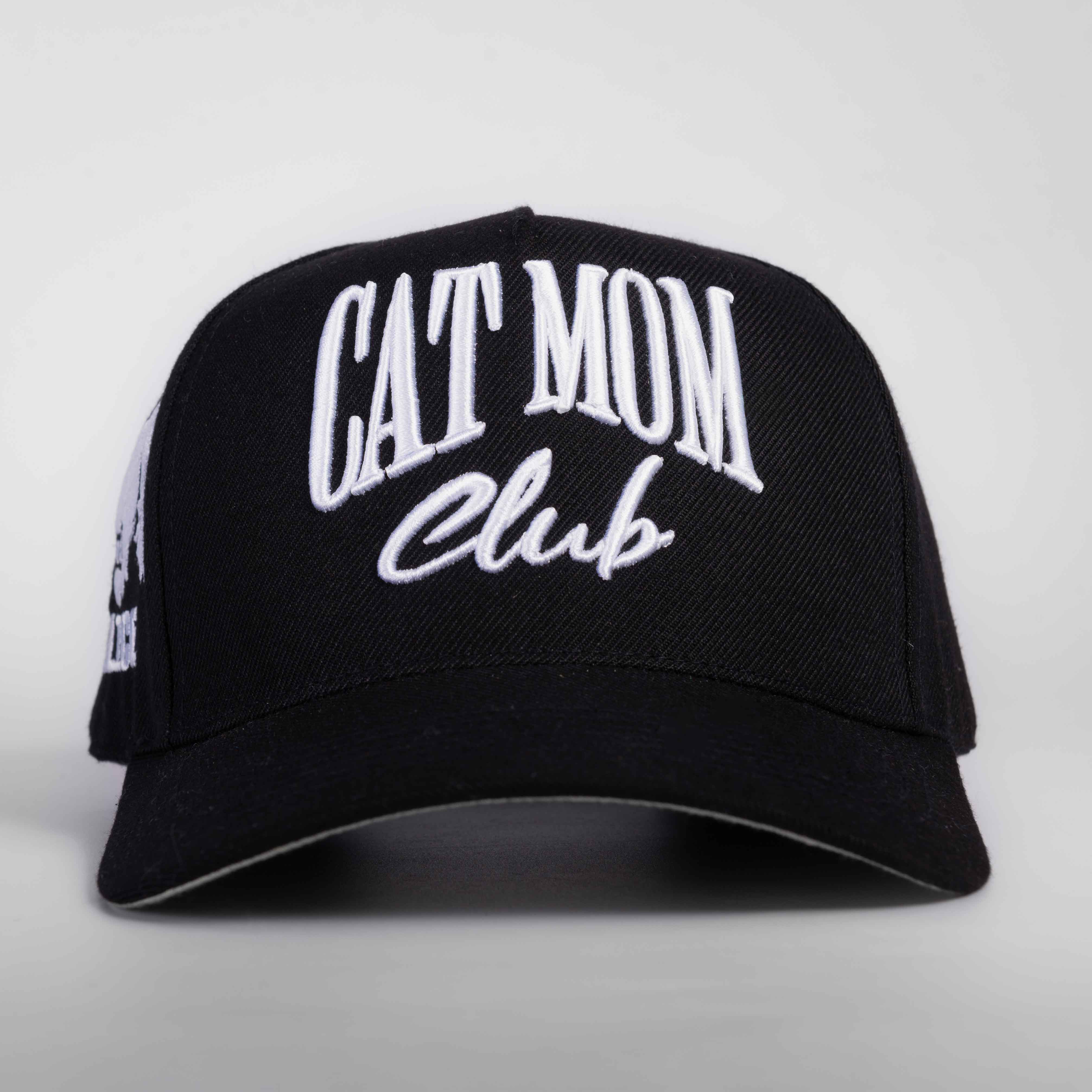 Cat Mom Club Hat - 3D Embroidery