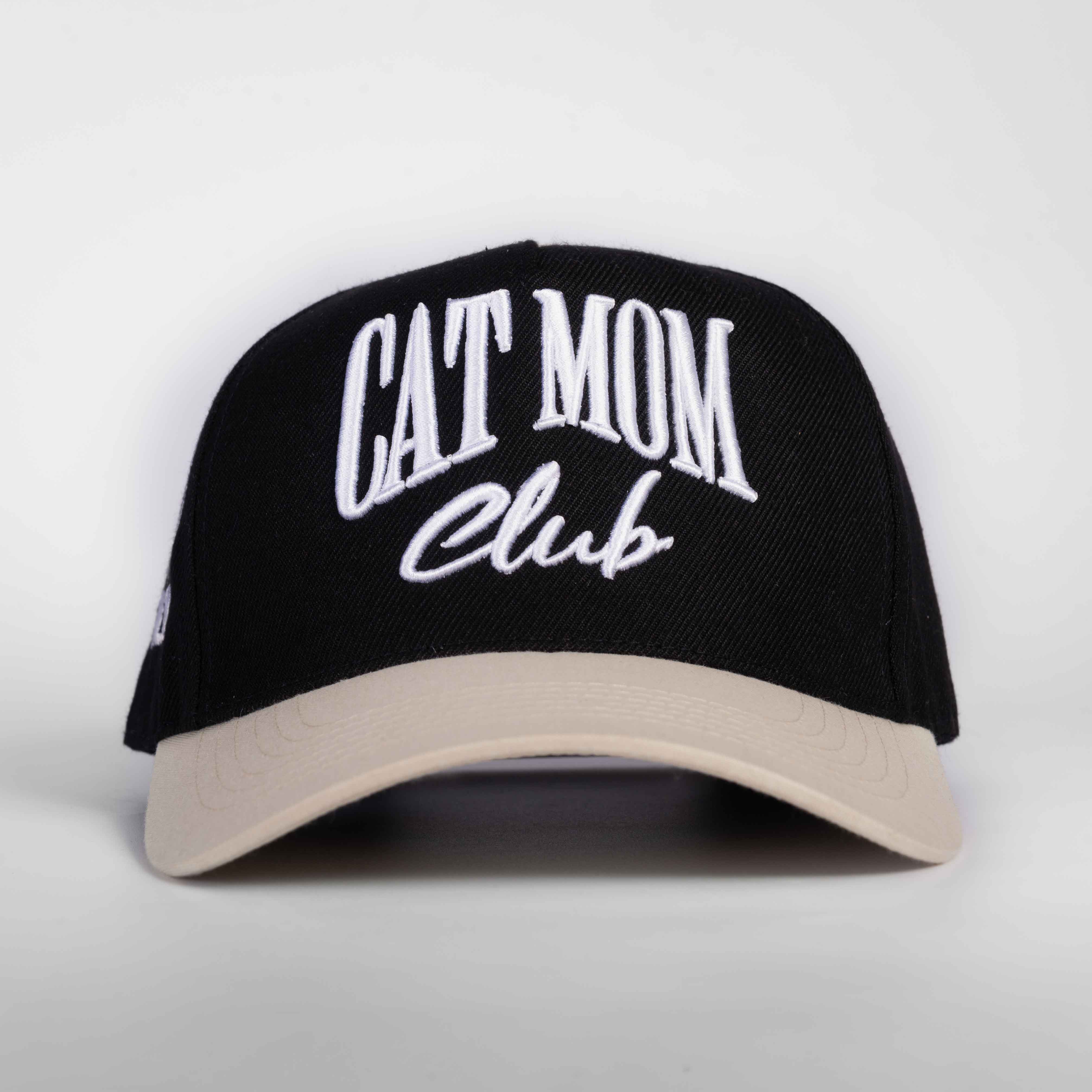 Cat Mom Club Hat - 3D Embroidery