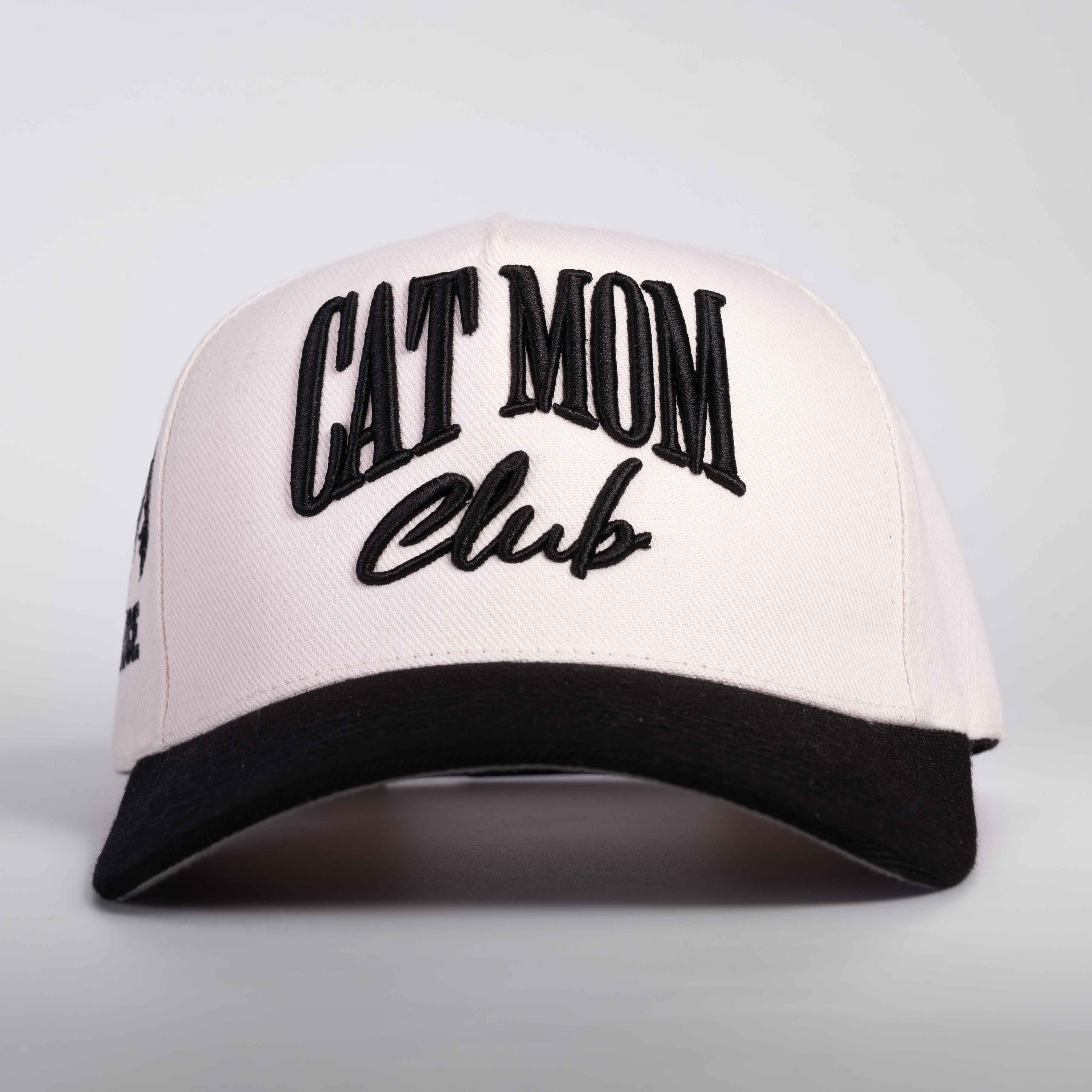 Cat Mom Club Hat - 3D Embroidery