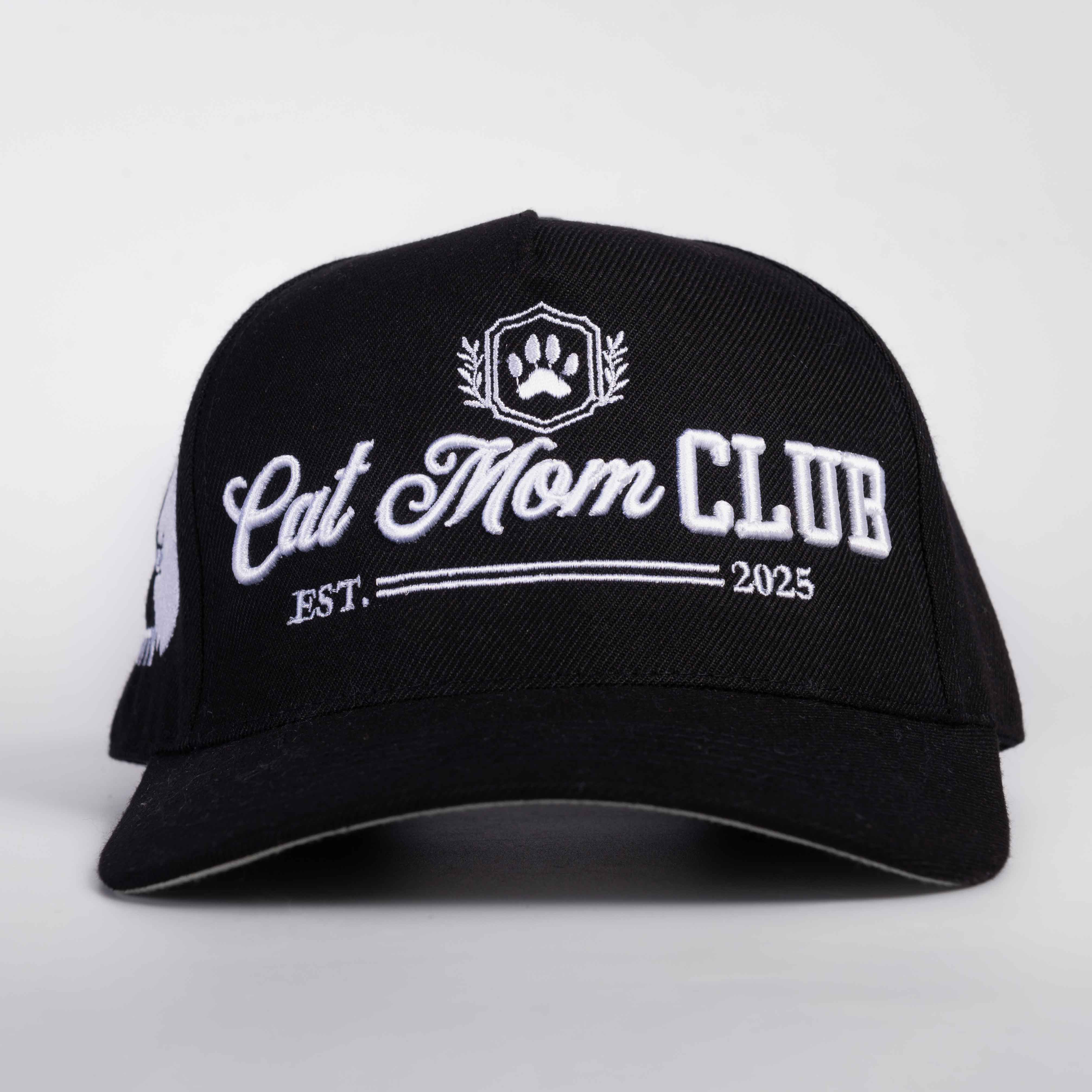 Cat Mom Club EST Hat - 3D Embroidery