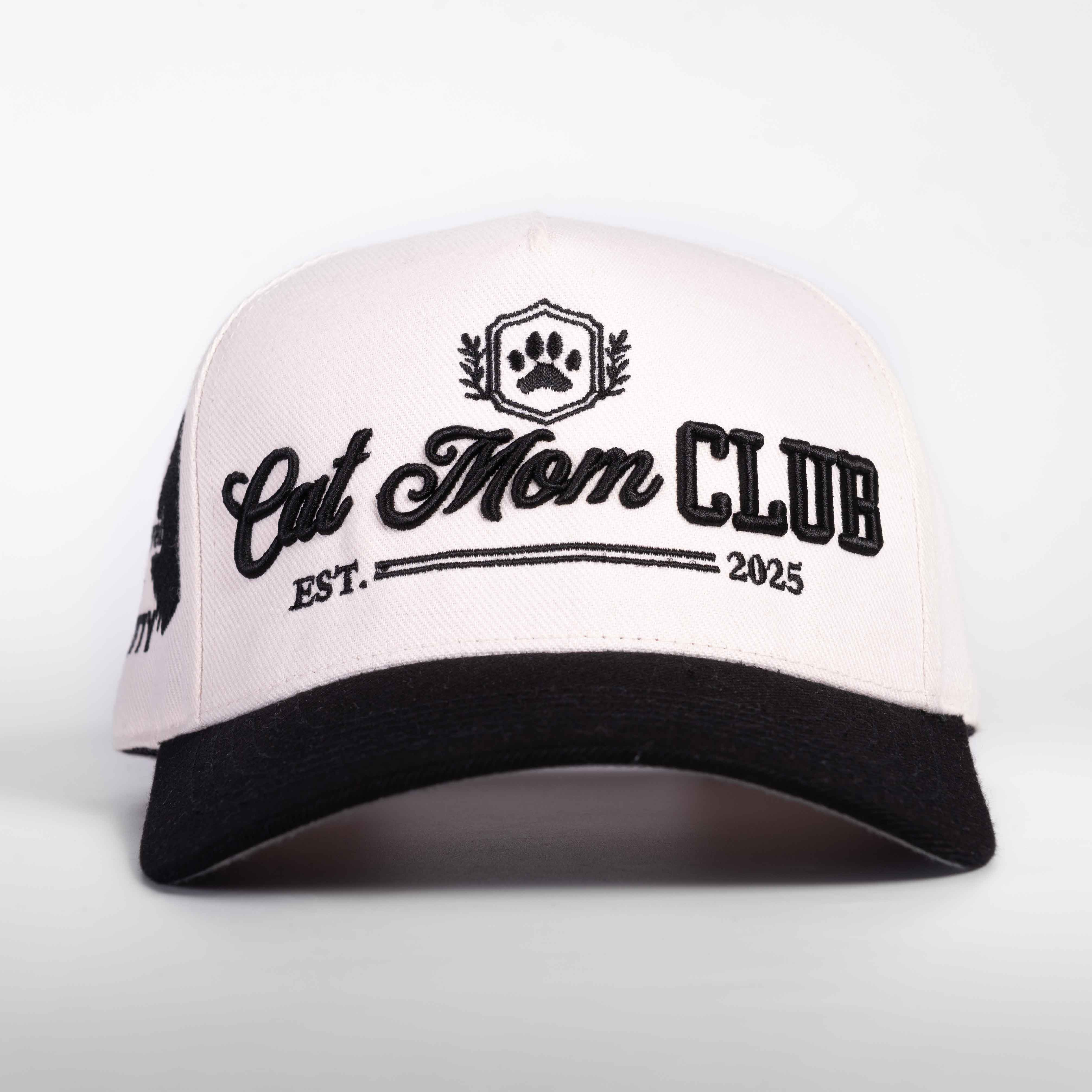 Cat Mom Club EST Hat - 3D Embroidery