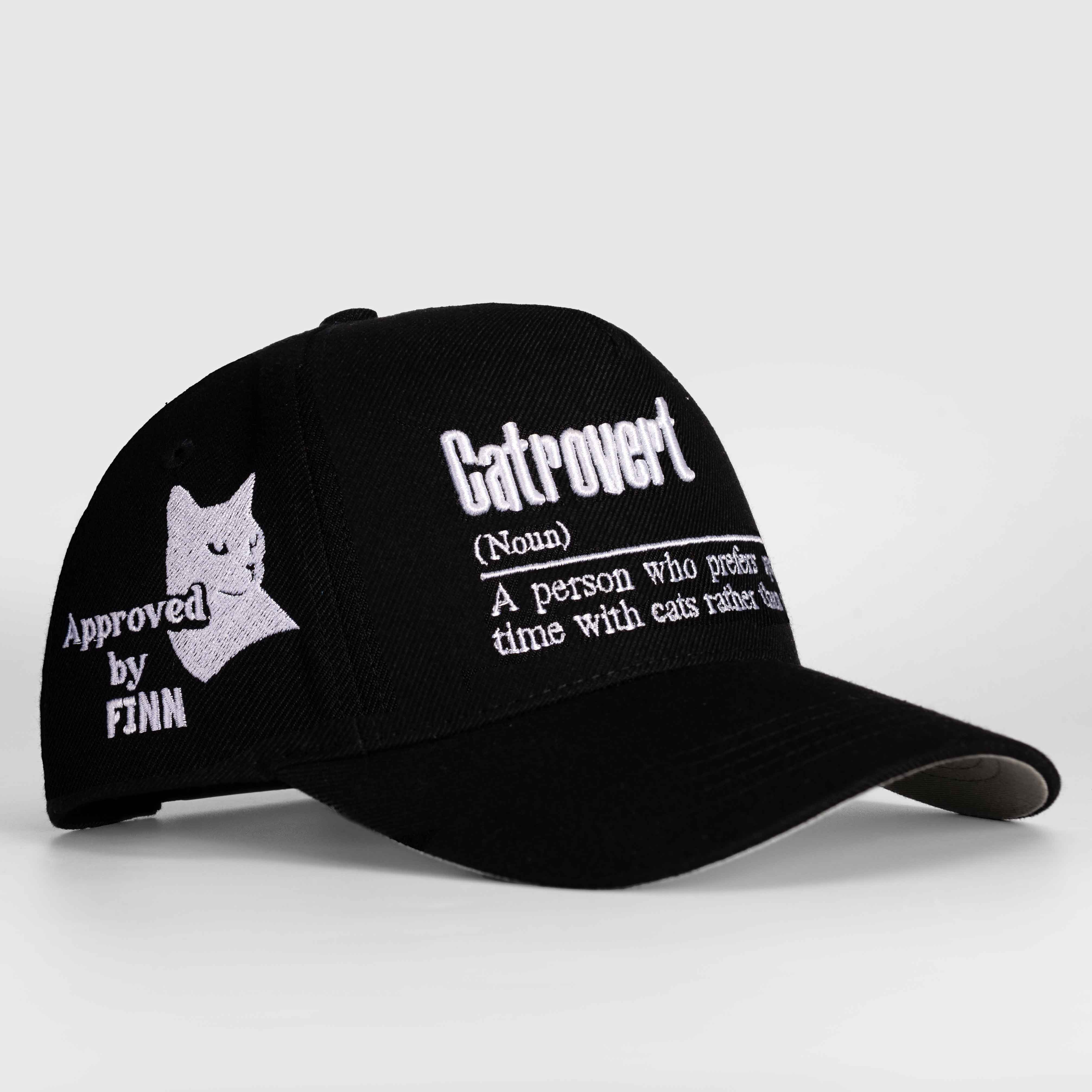 Catrovert Hat - 3D Embroidery