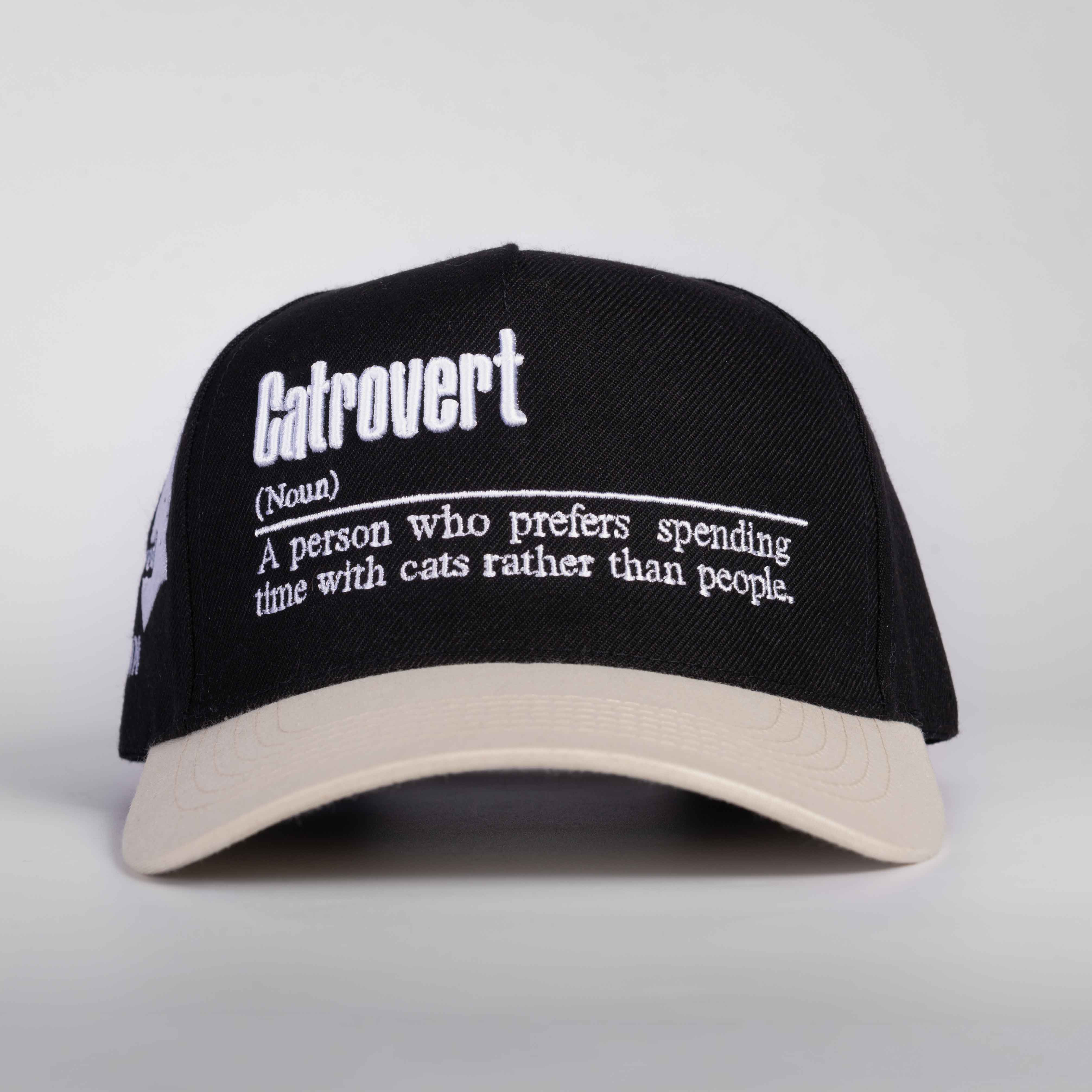 Catrovert Hat - 3D Embroidery