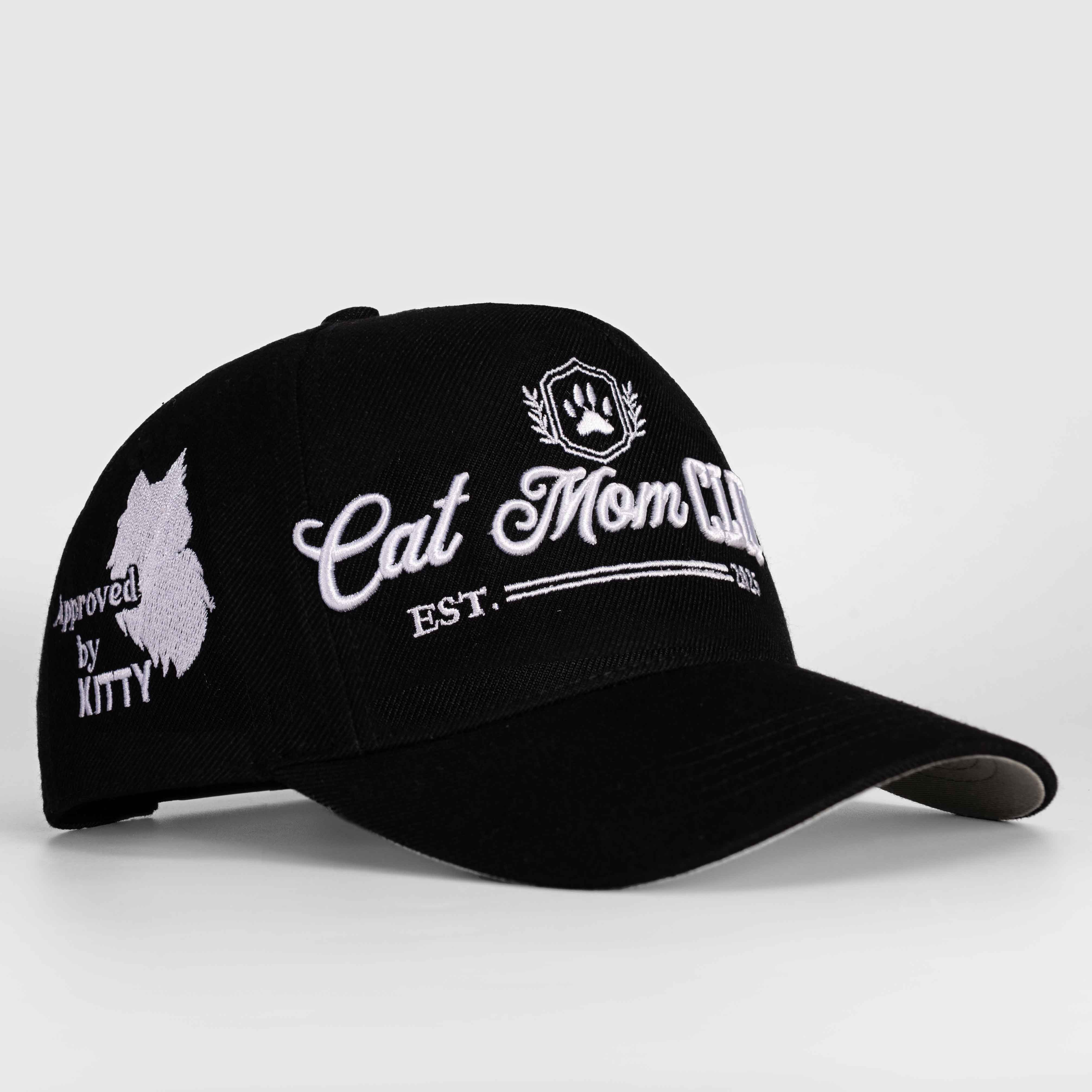 Cat Mom Club EST Hat - 3D Embroidery