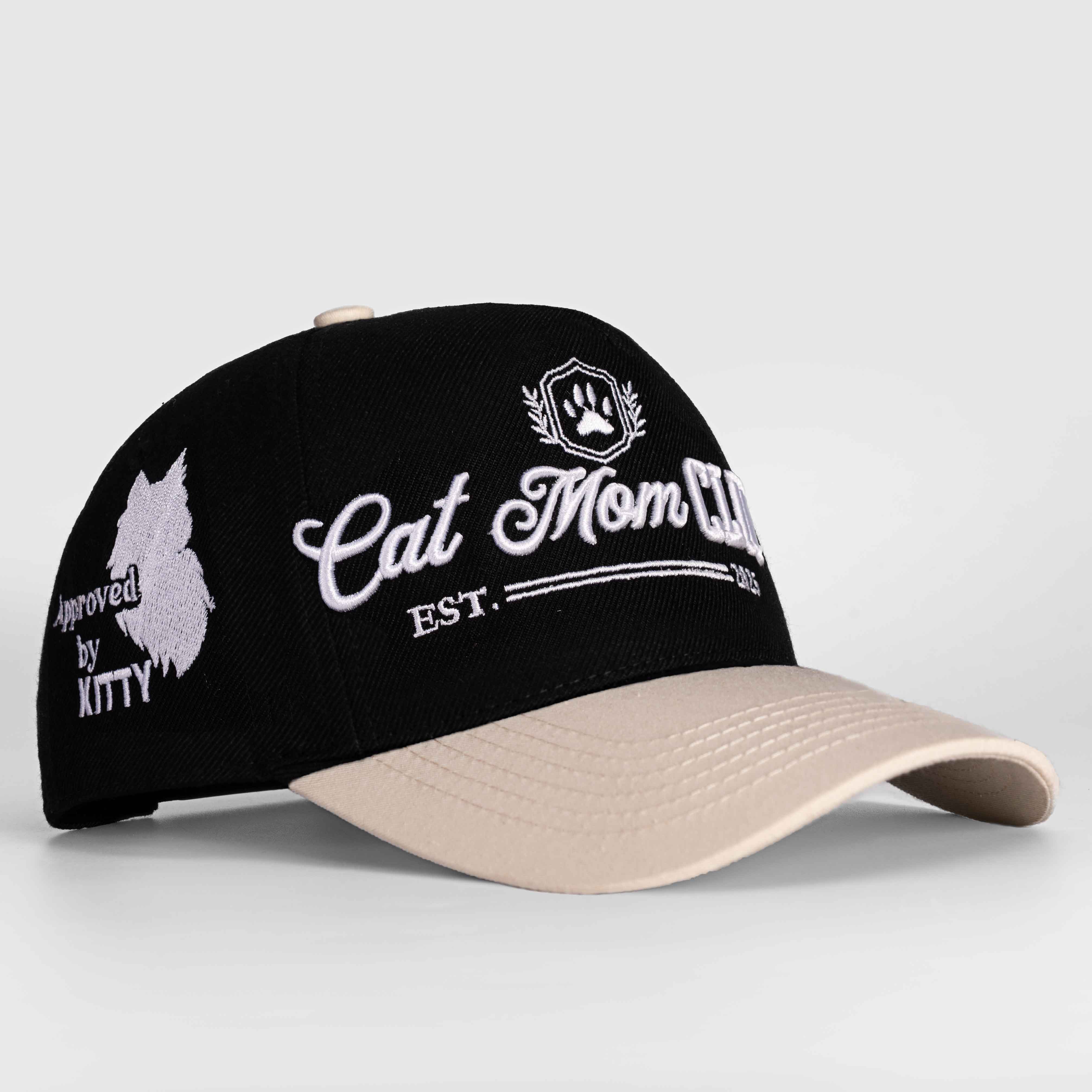 Cat Mom Club EST Hat - 3D Embroidery