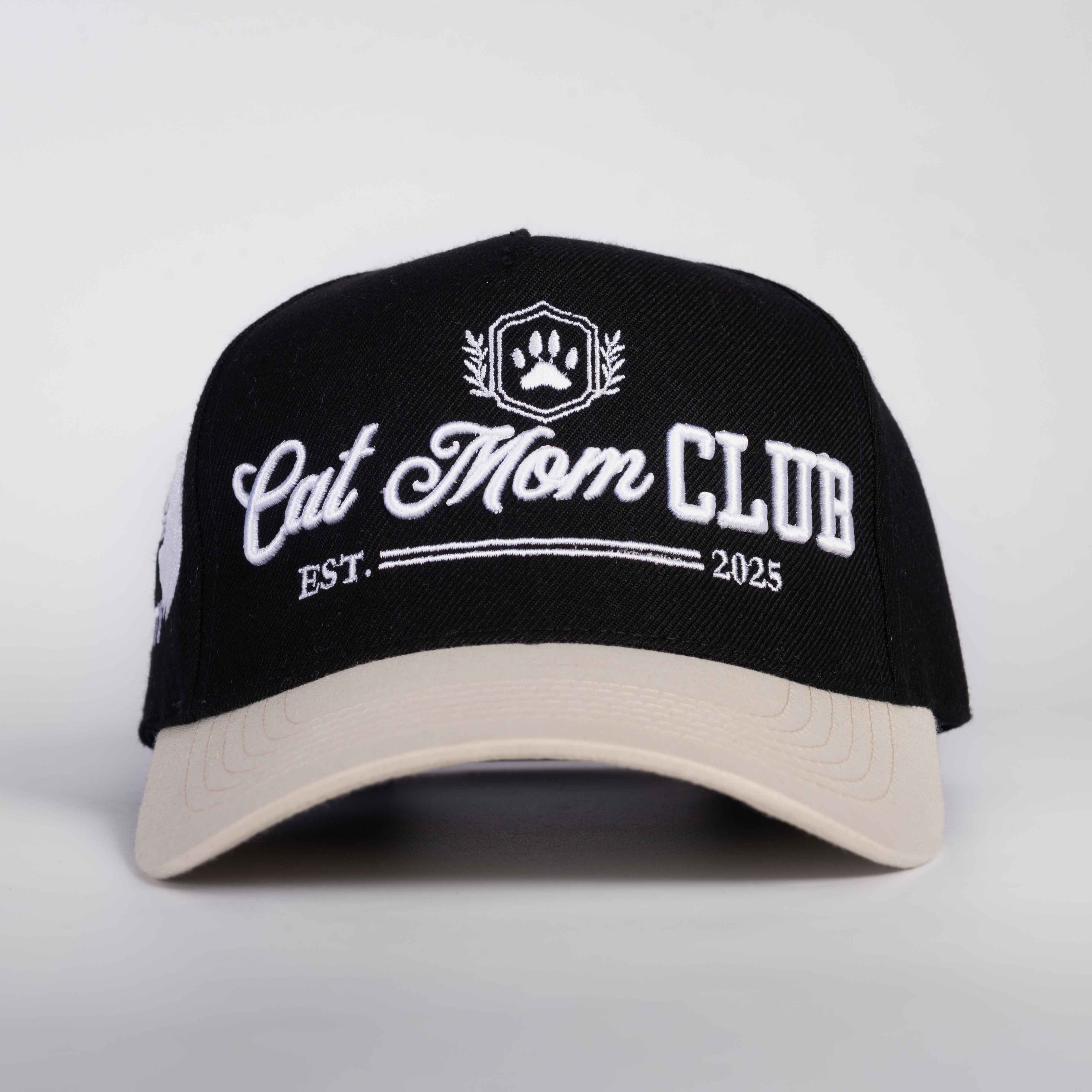 Cat Mom Club EST Hat - 3D Embroidery