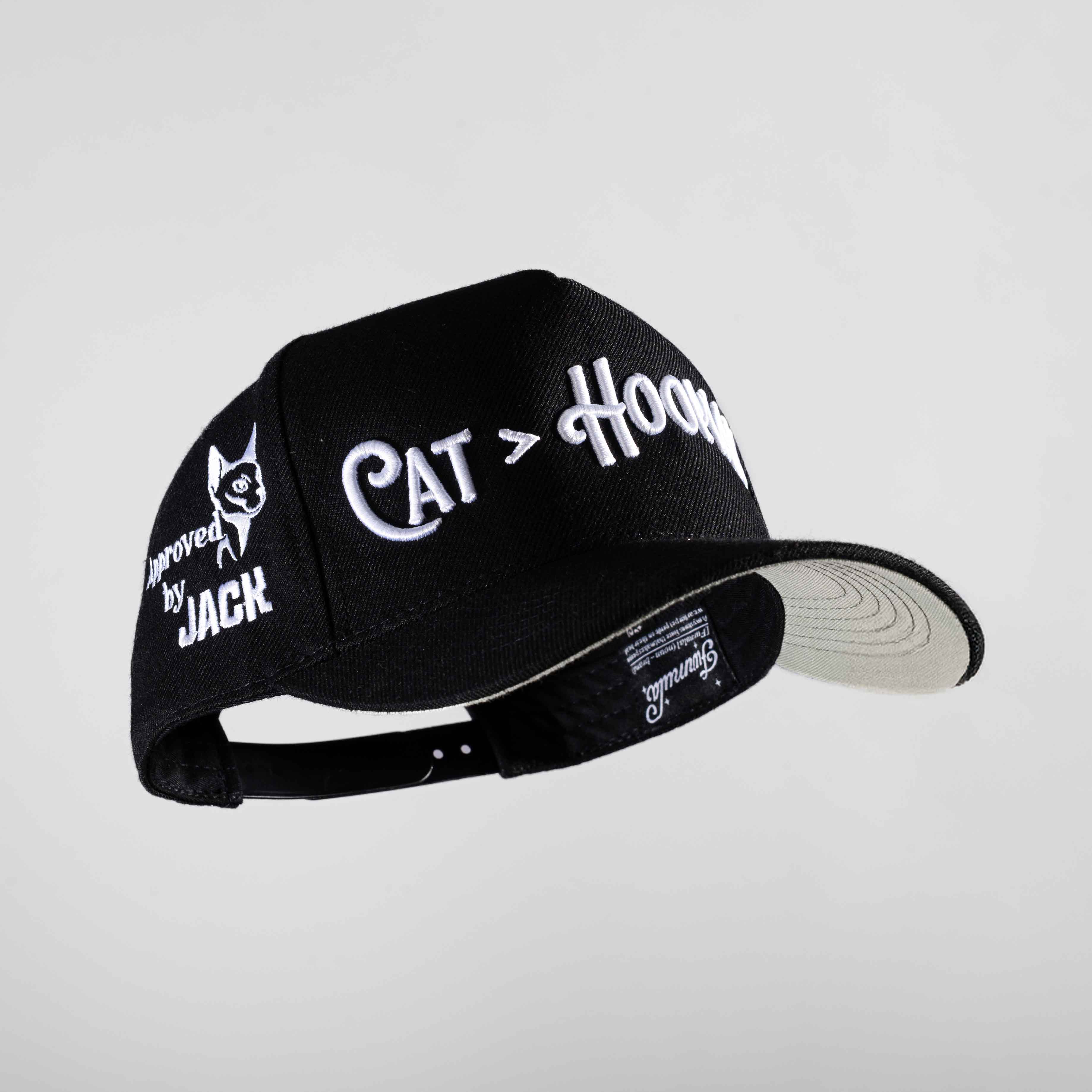 Cat more than Hooman Hat - 3D Embroidery