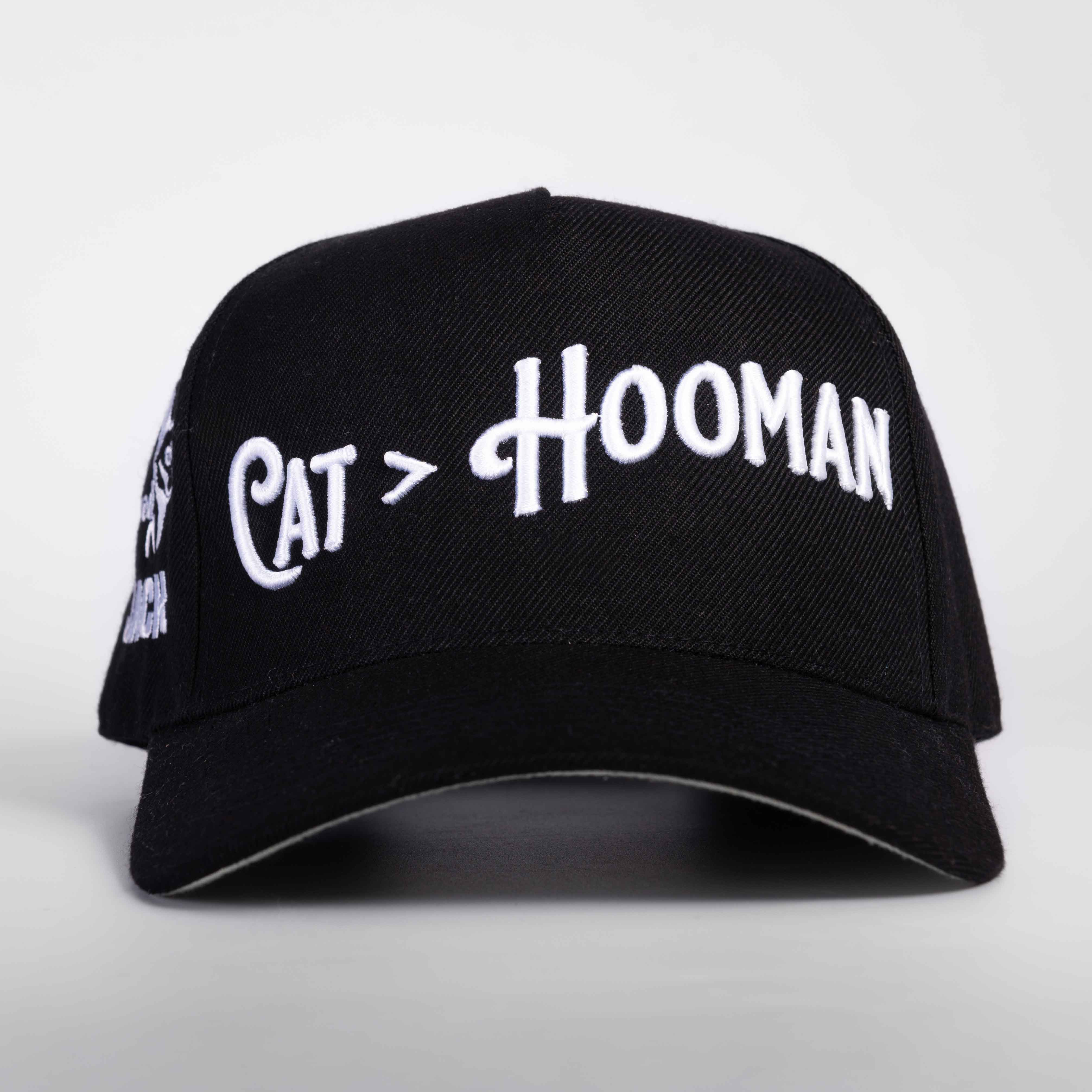 Cat more than Hooman Hat - 3D Embroidery