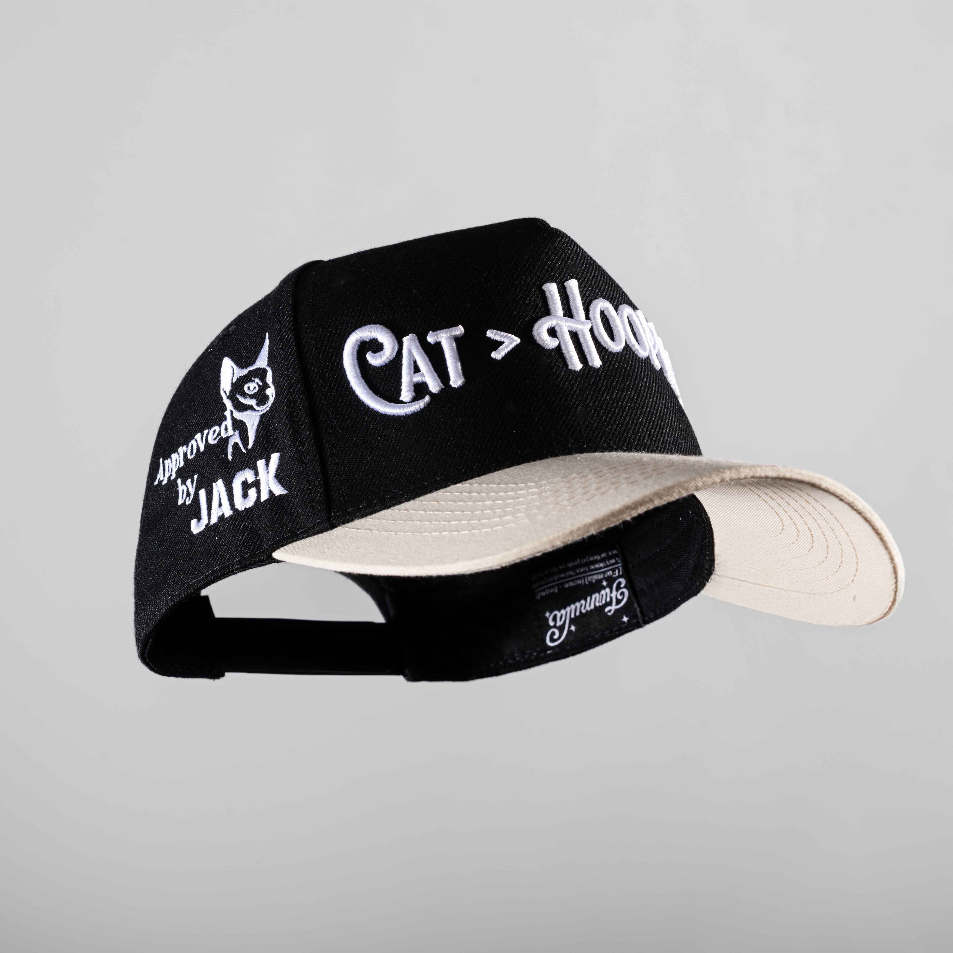 Cat more than Hooman Hat - 3D Embroidery
