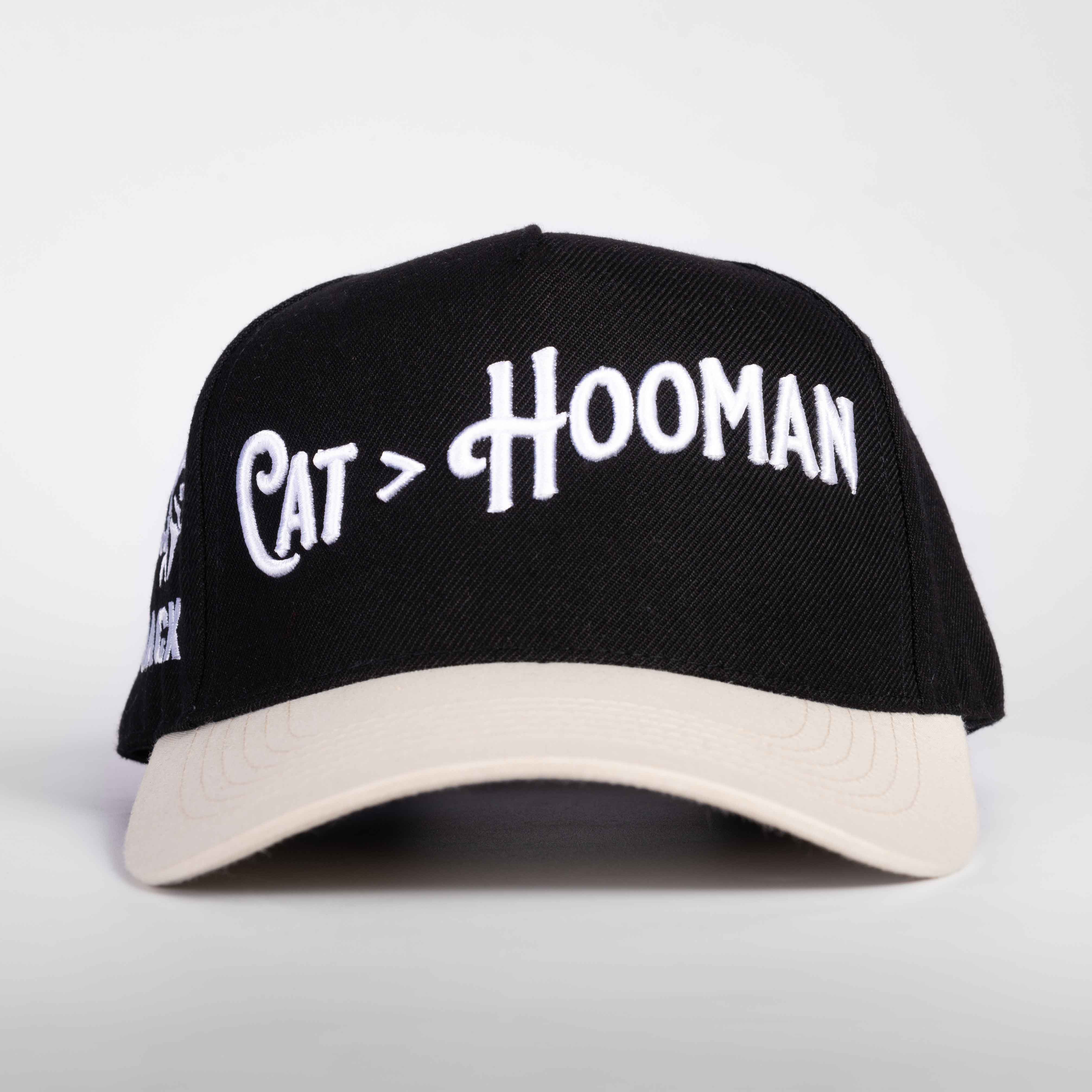 Cat more than Hooman Hat - 3D Embroidery