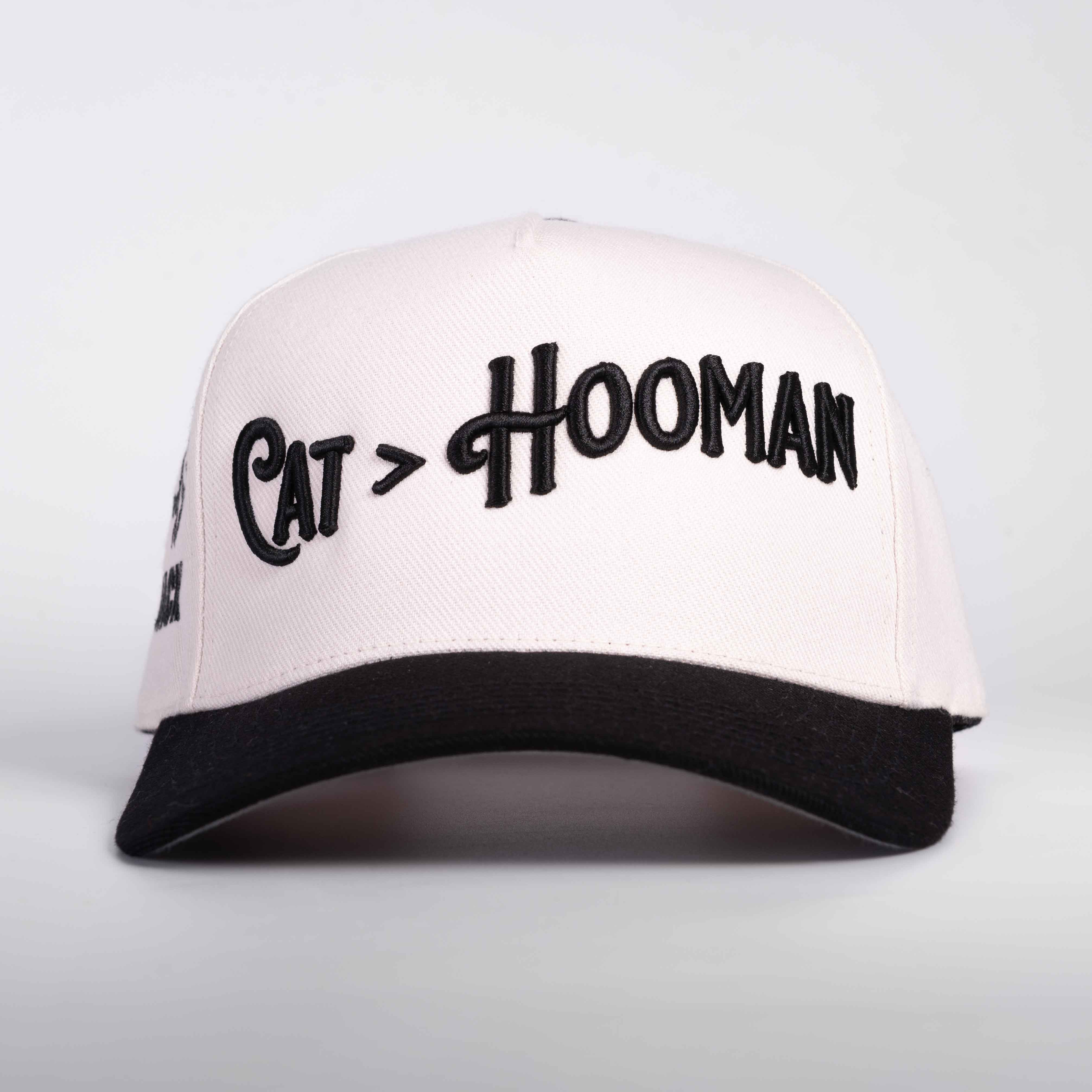 Cat more than Hooman Hat - 3D Embroidery