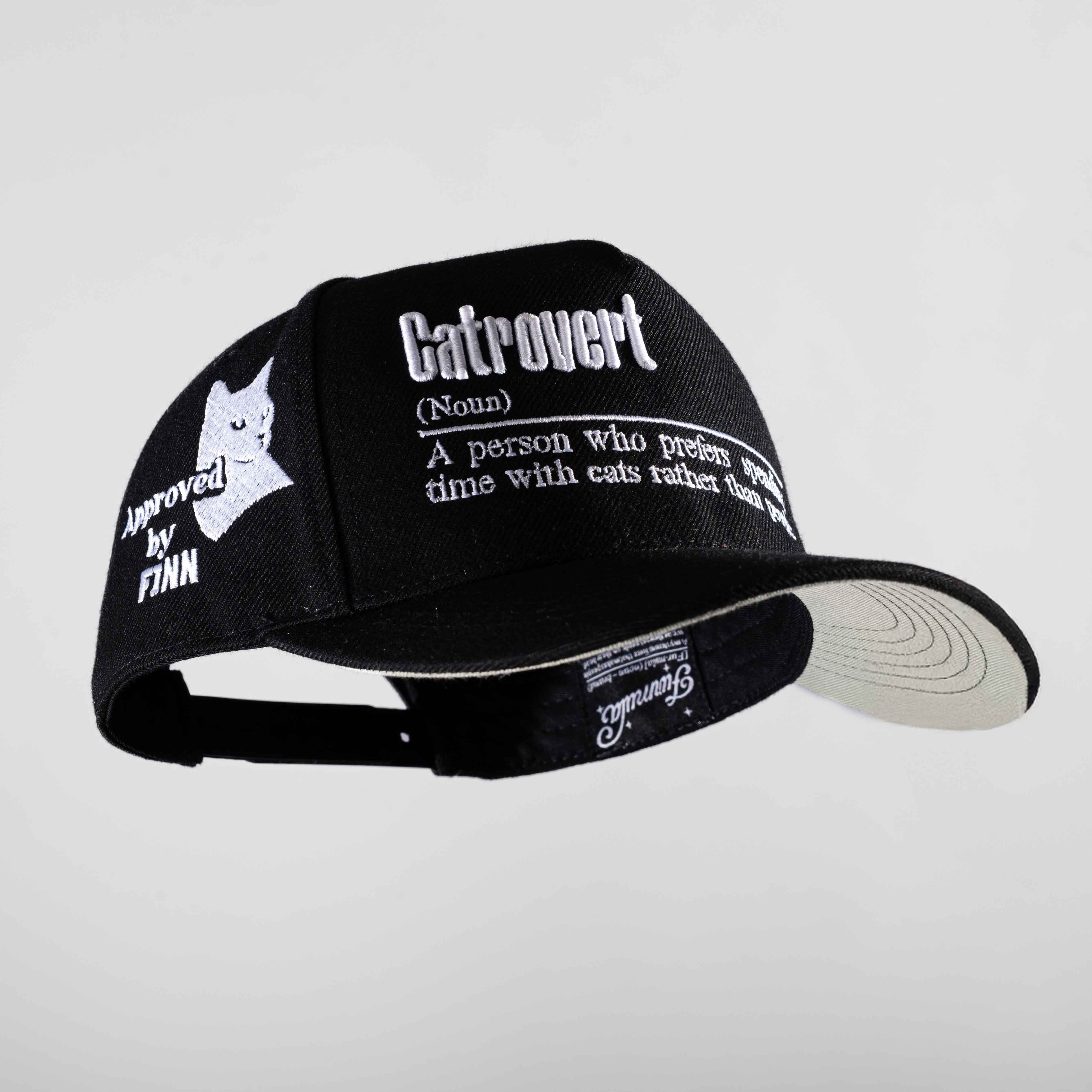 Catrovert Hat - 3D Embroidery