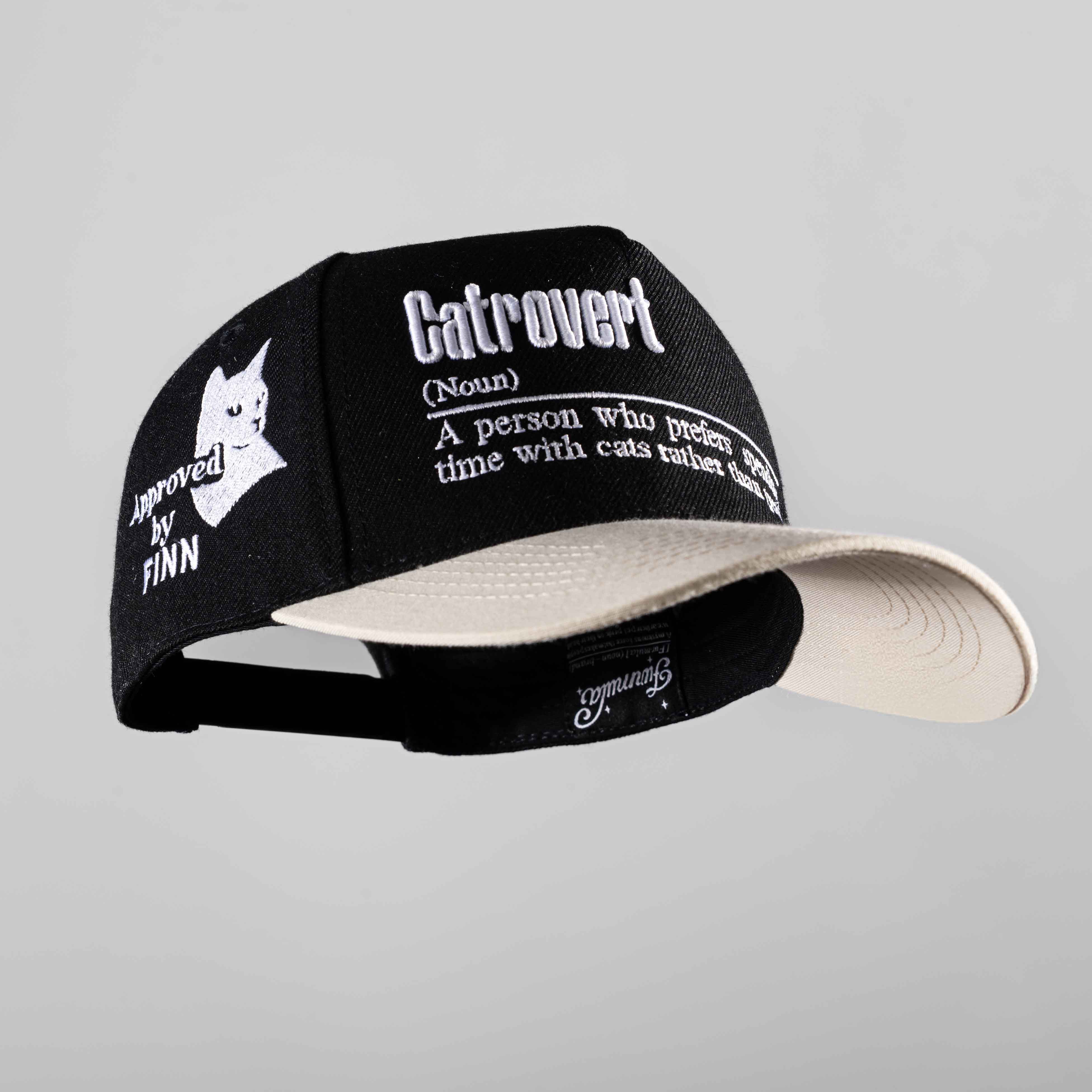 Catrovert Hat - 3D Embroidery