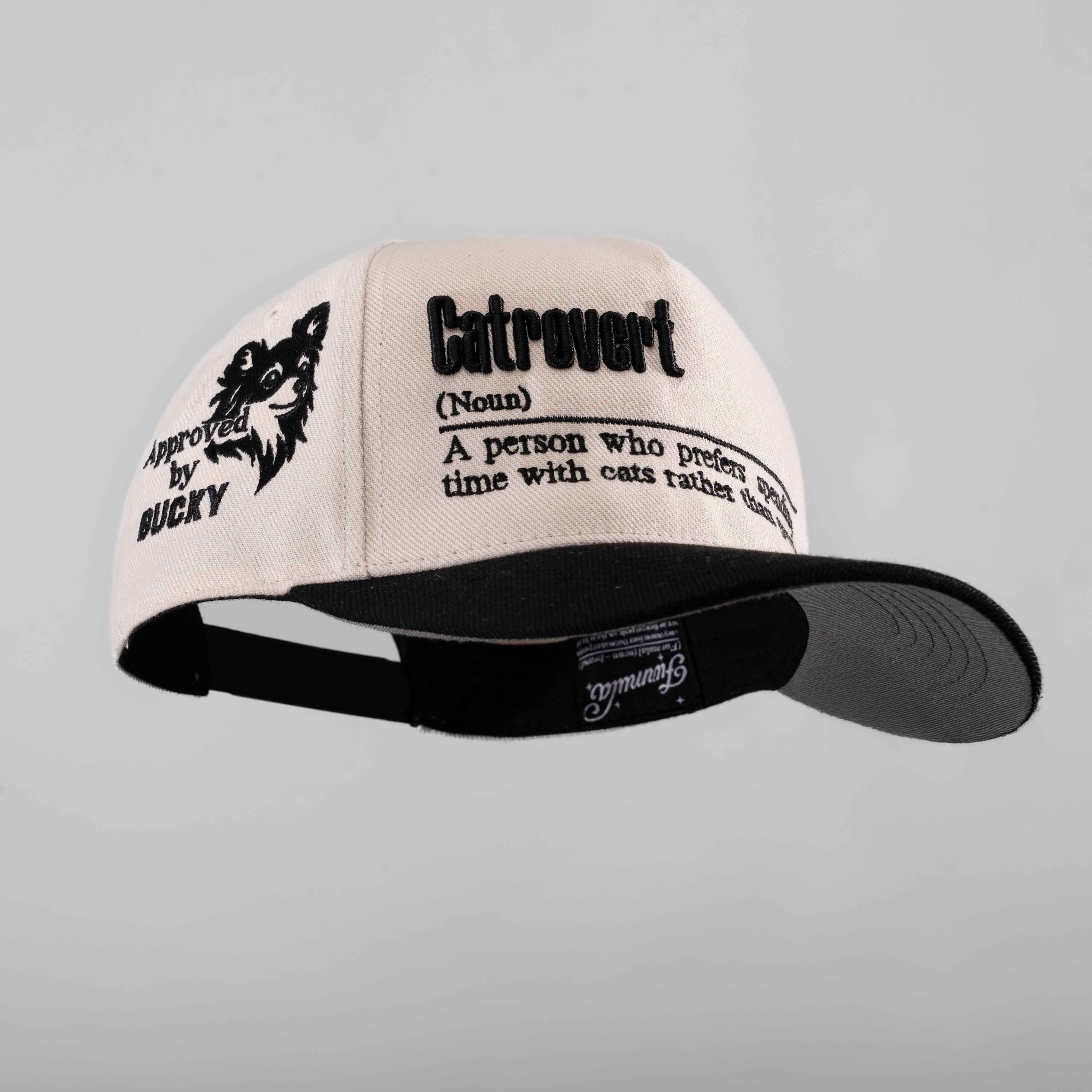 Catrovert Hat - 3D Embroidery