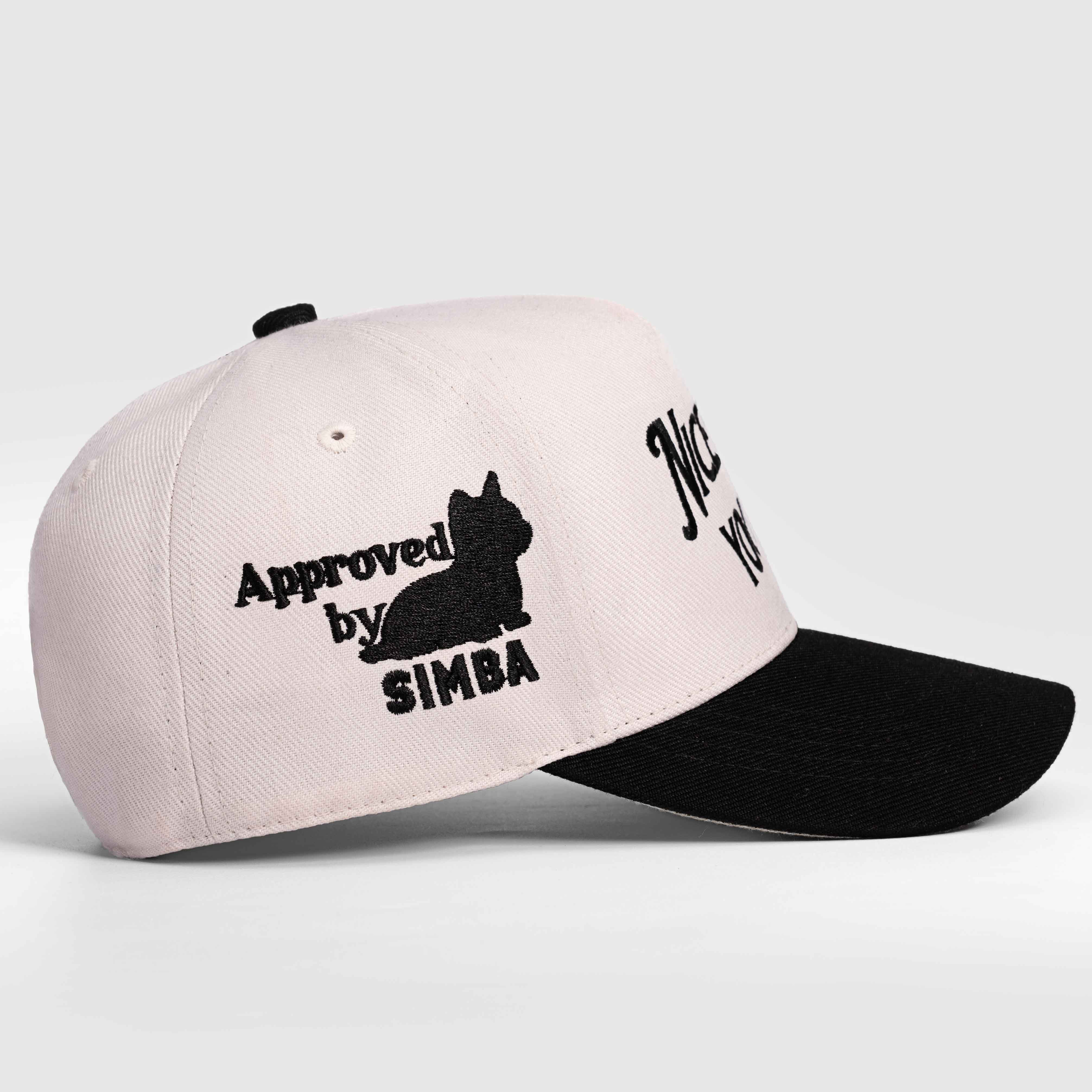 Nice to Meet Your Cat Hat - 3D Embroidery