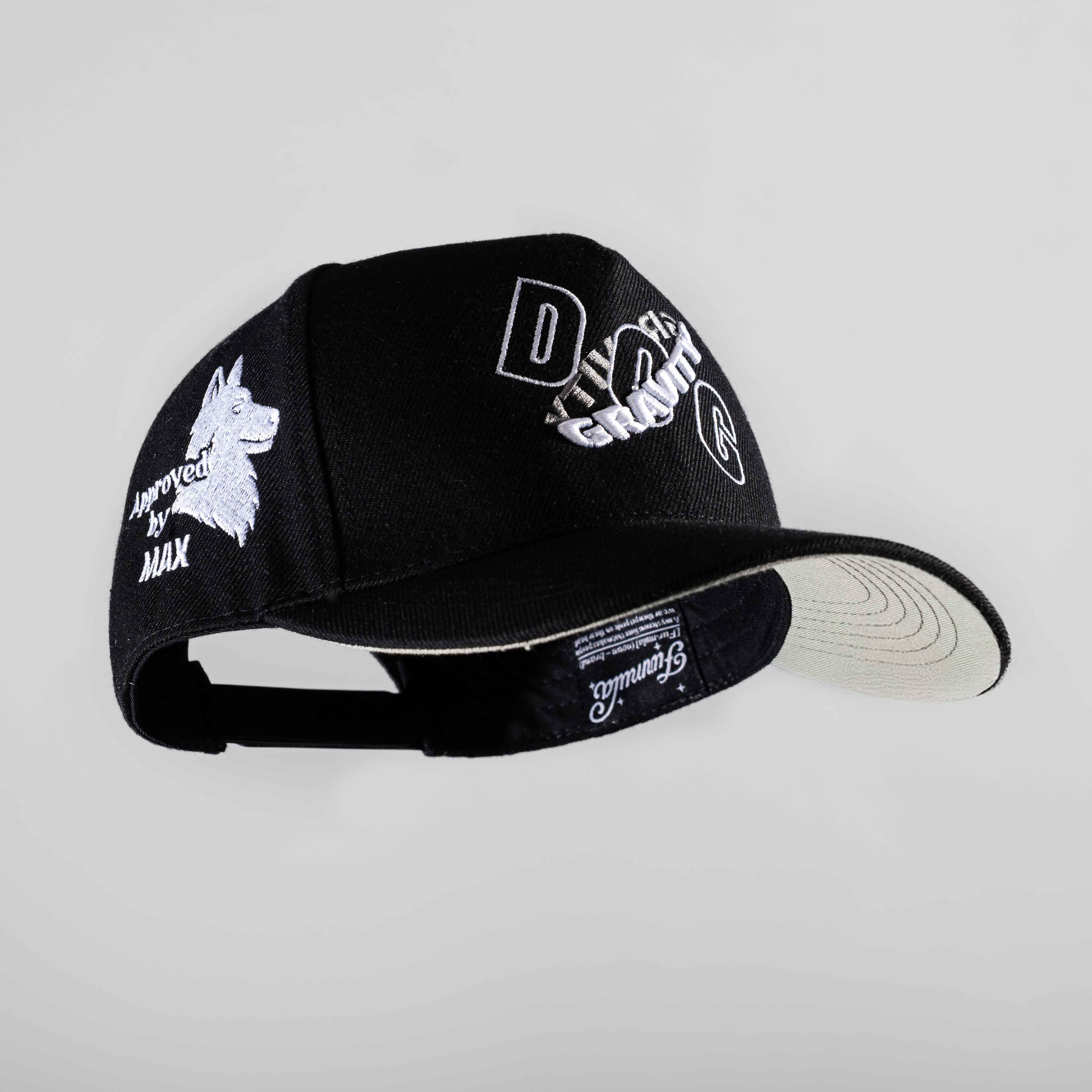 Dog Gravity Hat - 3D Embroidery