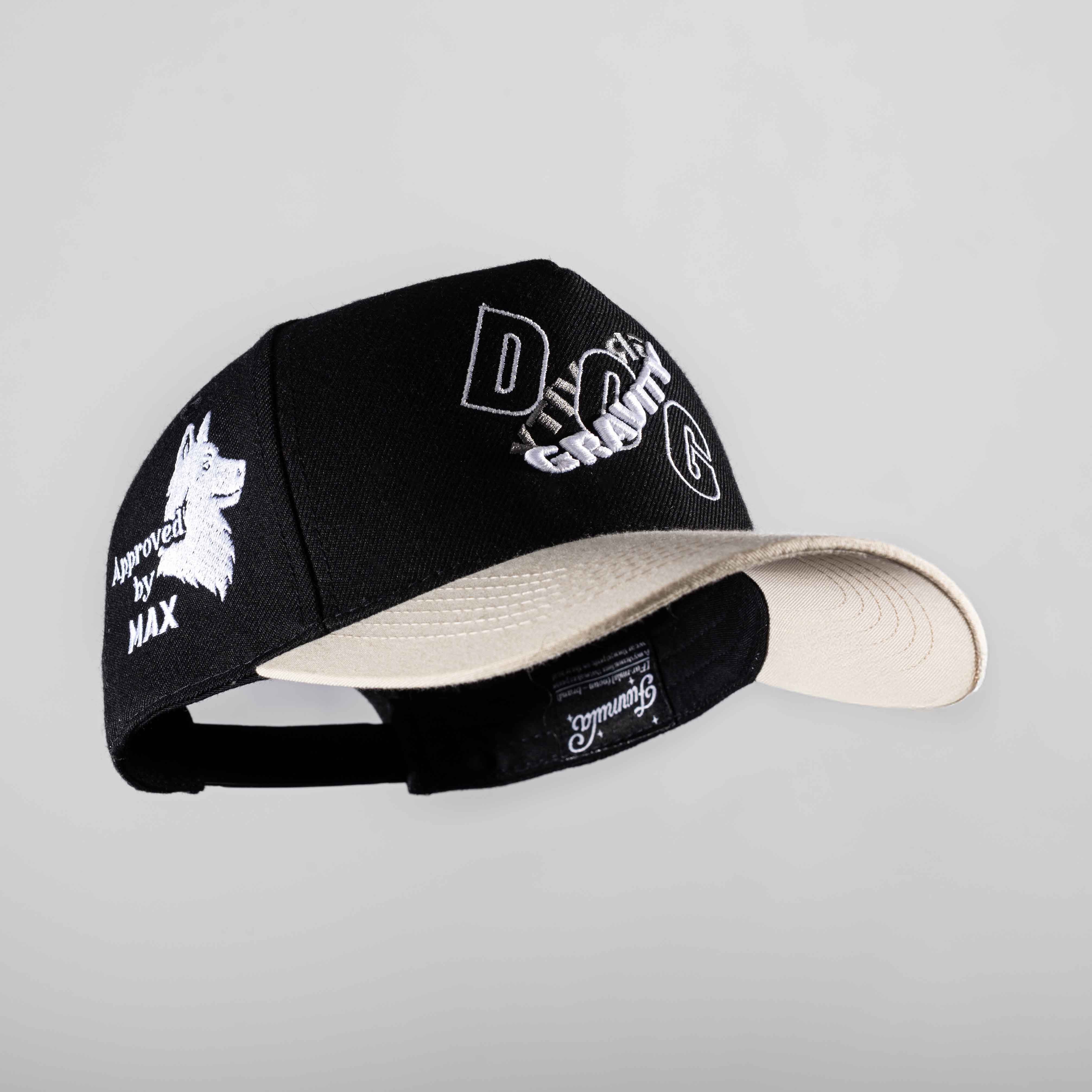 Dog Gravity Hat - 3D Embroidery
