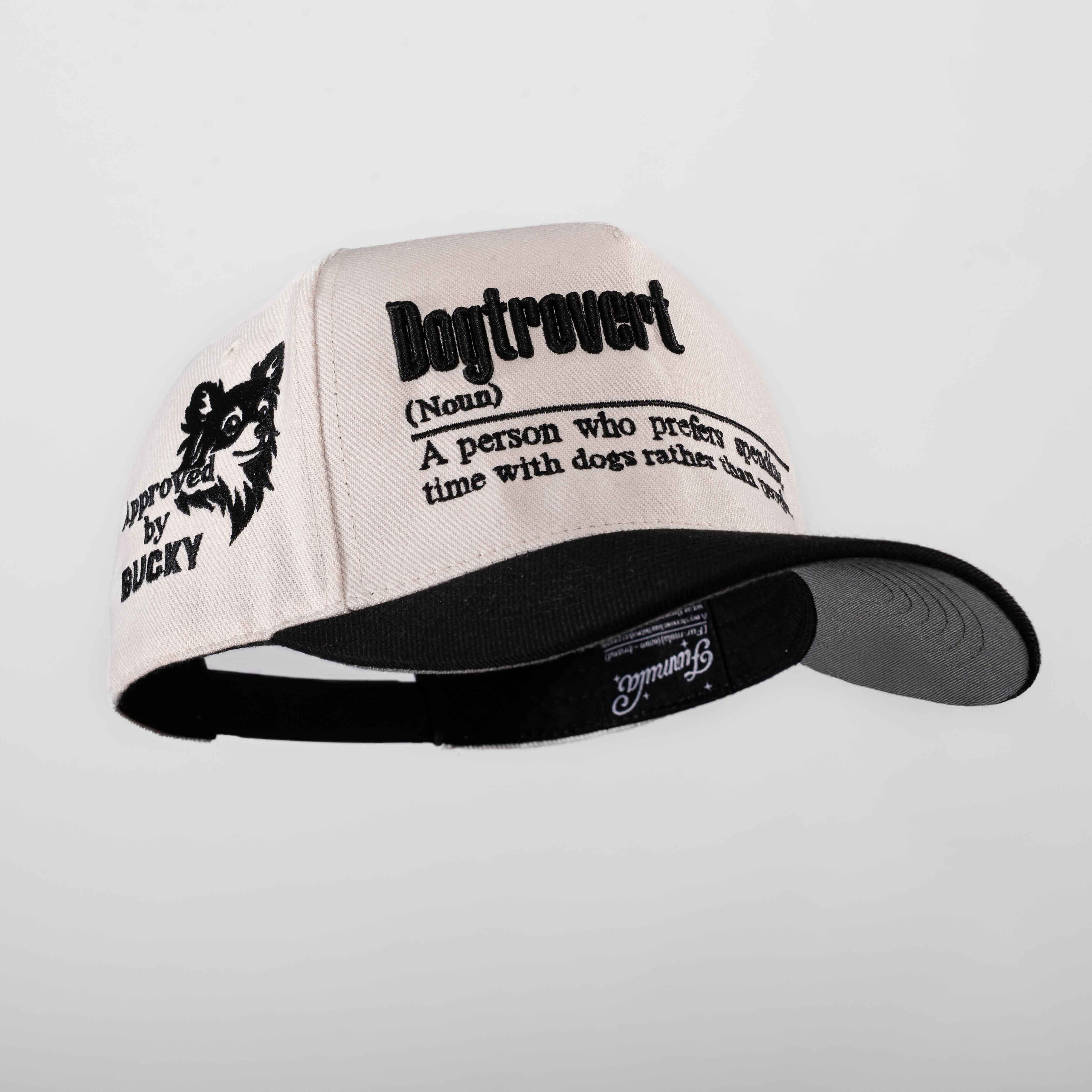 Dogtrovert Hat - 3D Embroidery