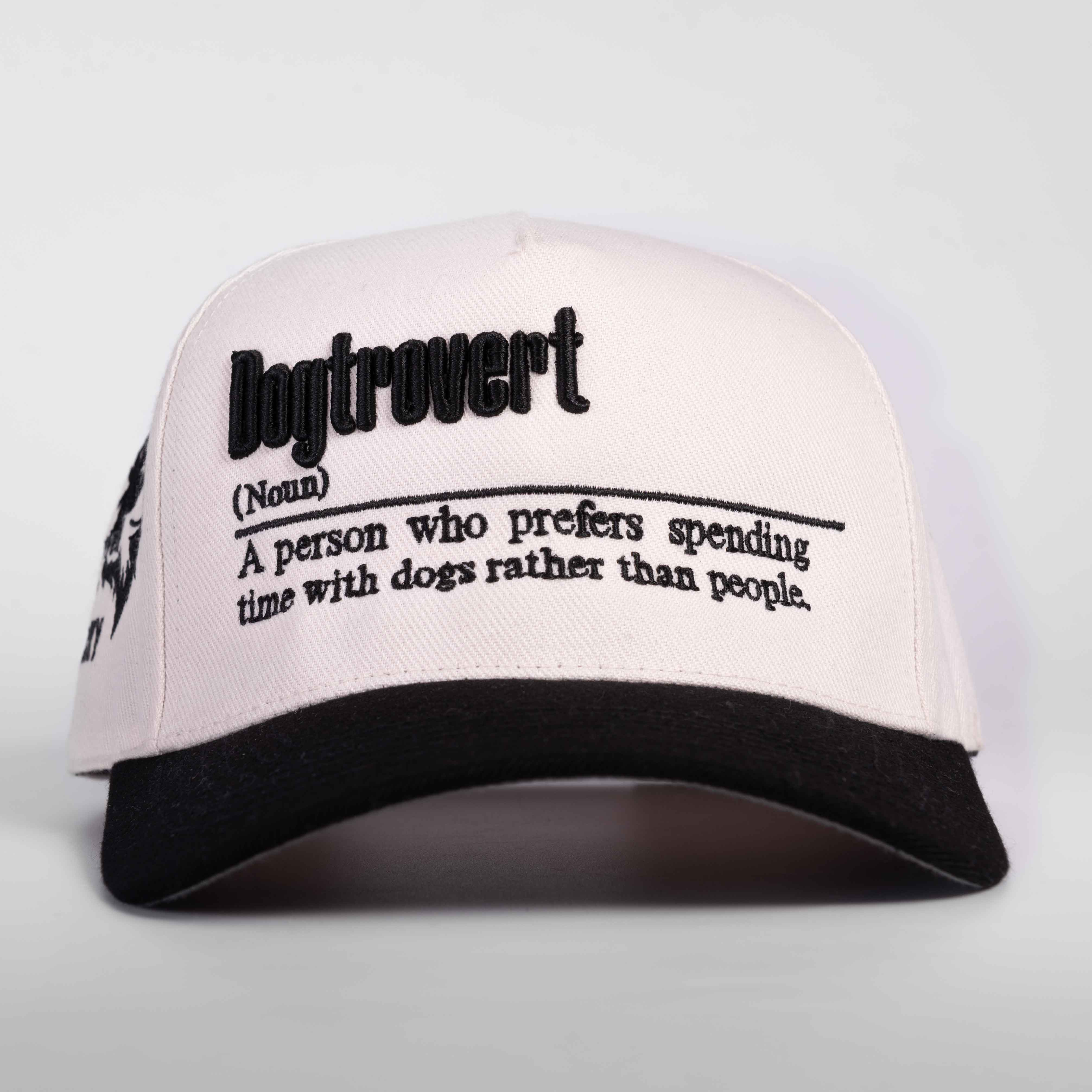 Dogtrovert Hat - 3D Embroidery