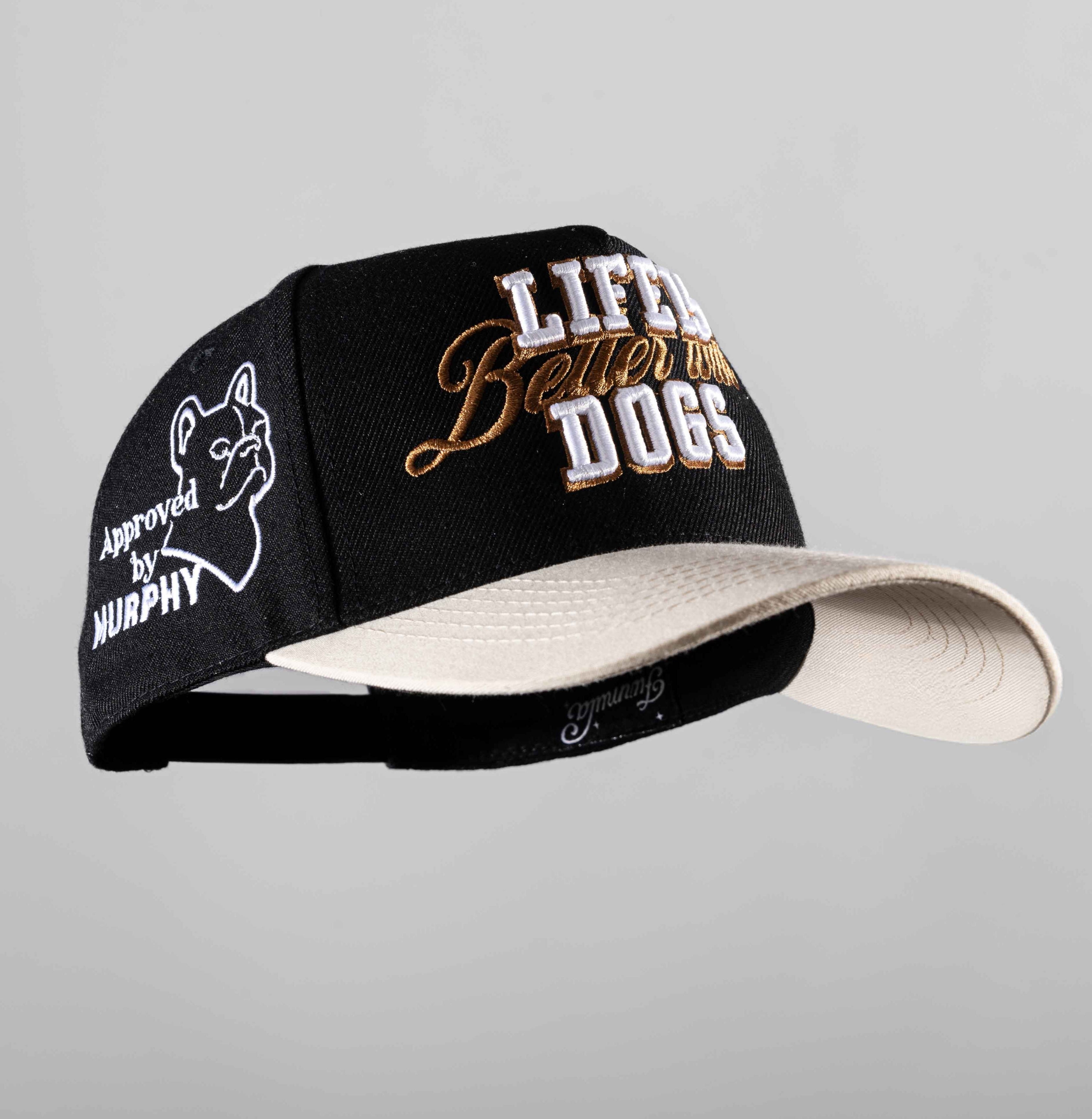 Life Is Better with Dogs Hat - 3D Embroidery