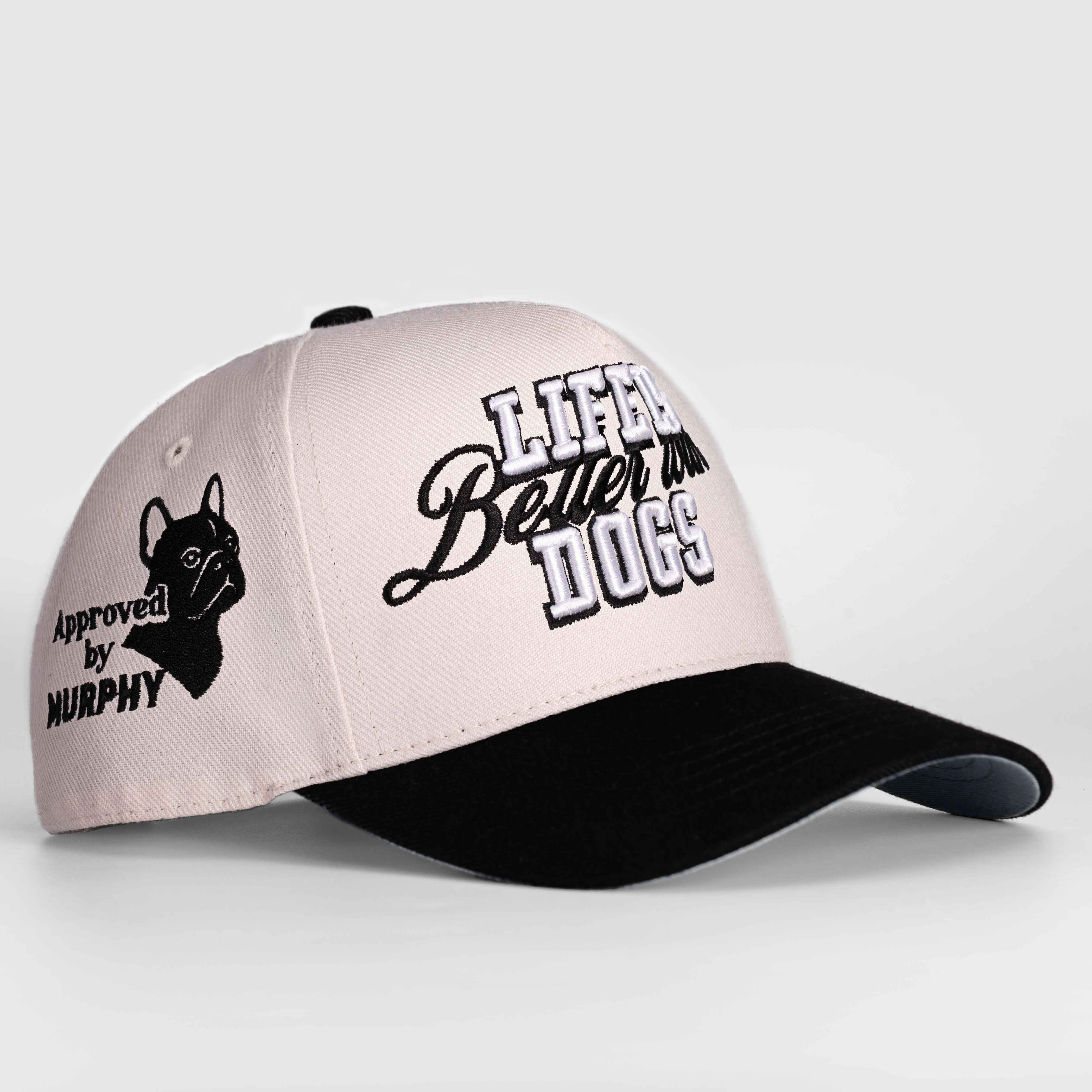Life Is Better with Dogs Hat - 3D Embroidery