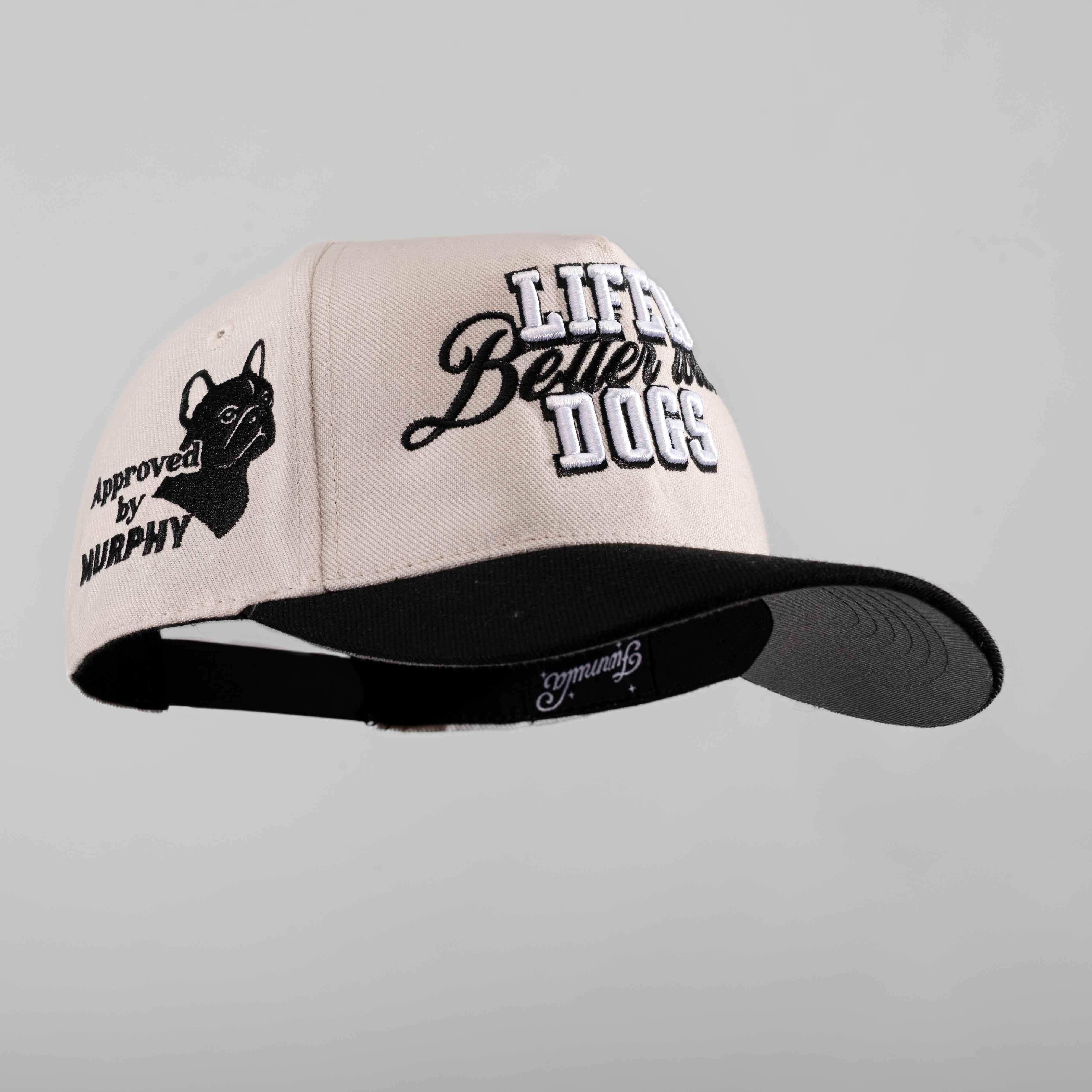 Life Is Better with Dogs Hat - 3D Embroidery