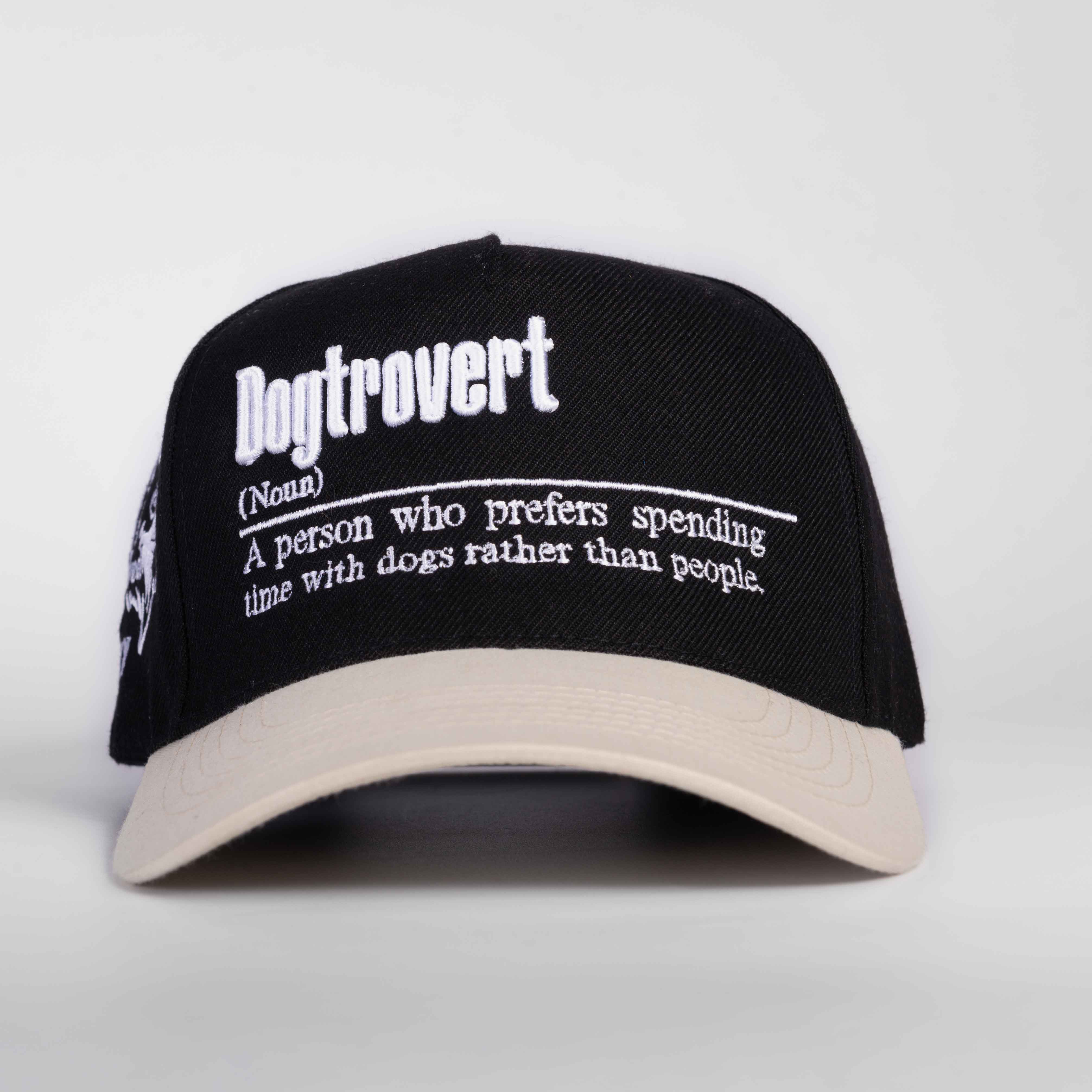 Dogtrovert Hat - 3D Embroidery