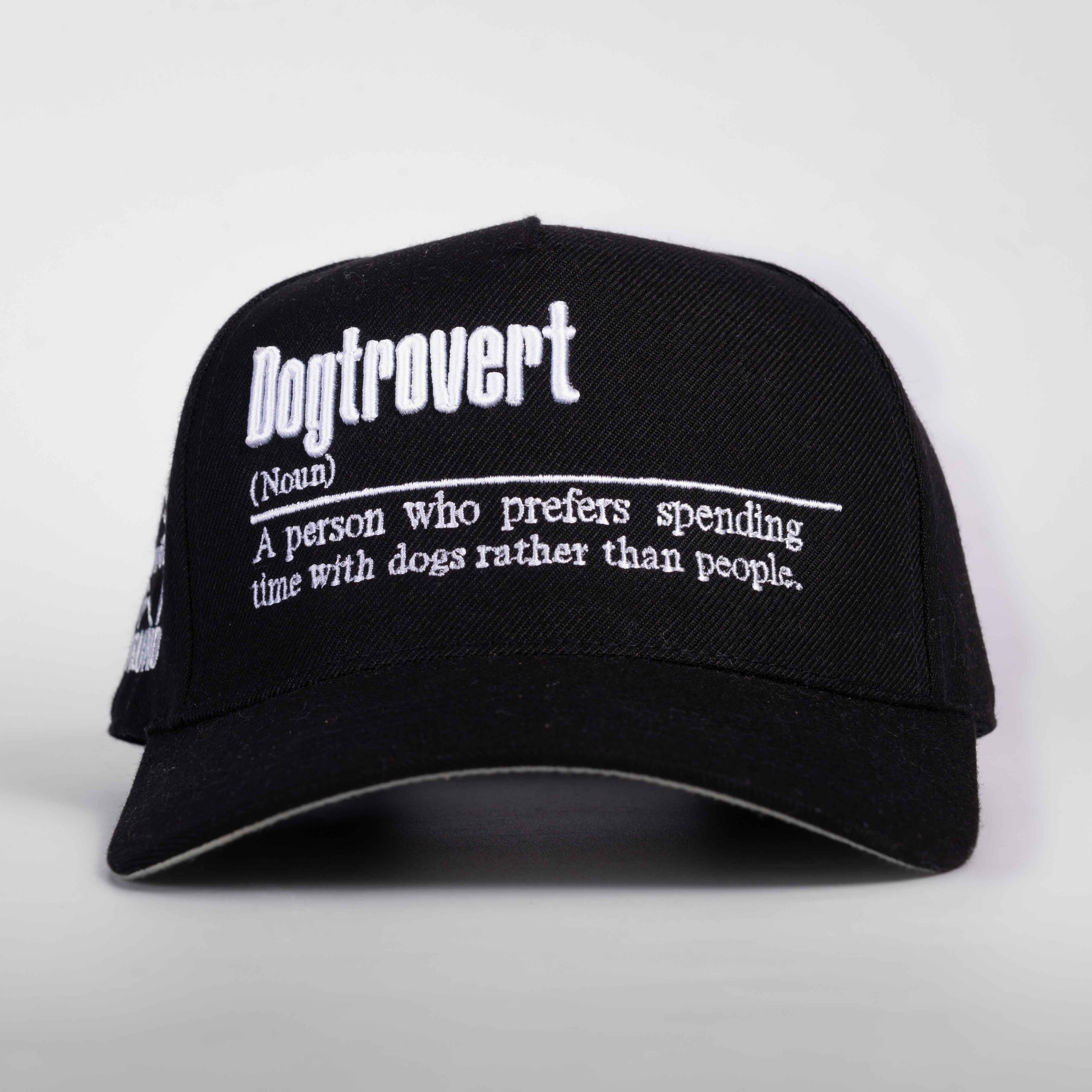 Dogtrovert Hat - 3D Embroidery