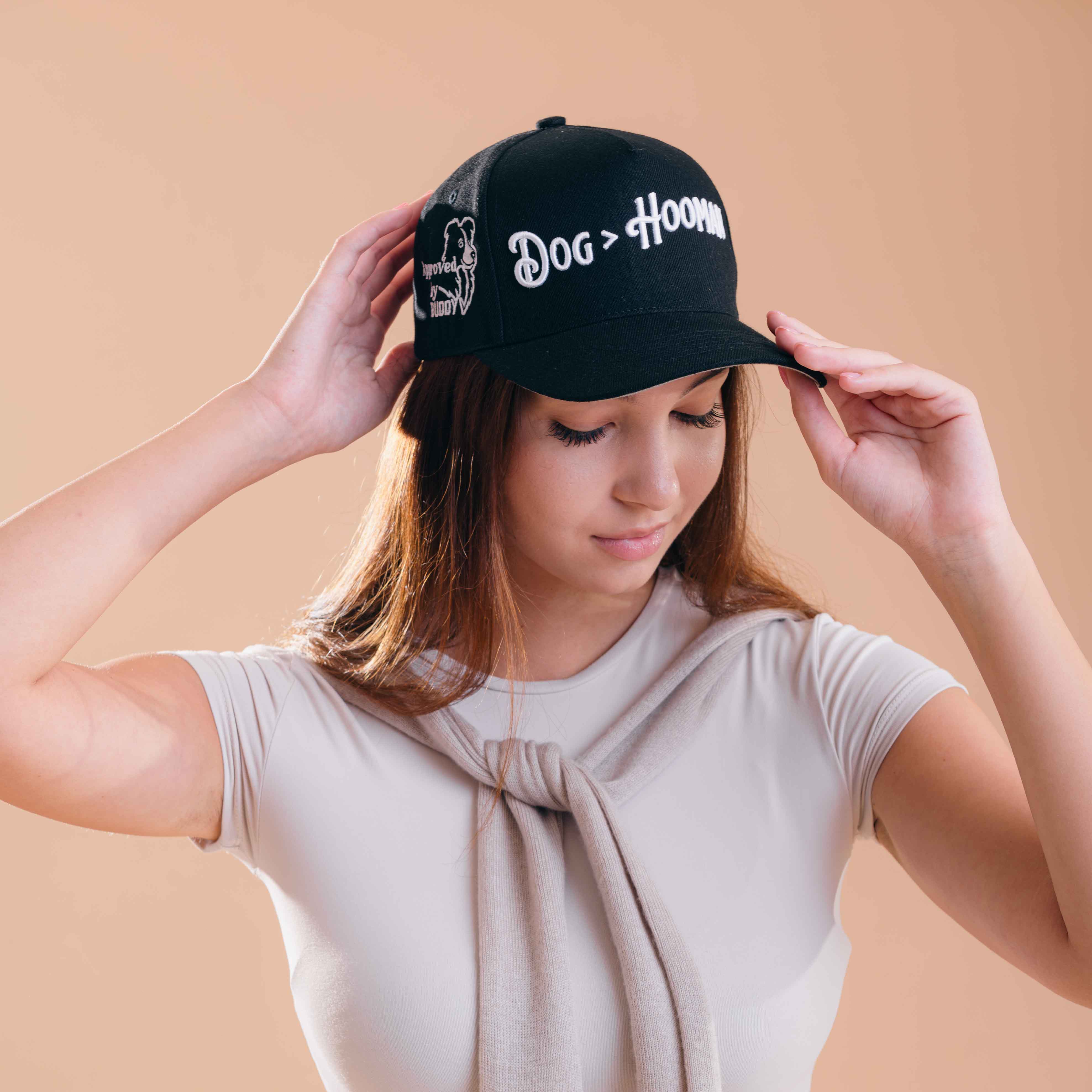 Dog More than Hooman Hat - 3D Embroidery