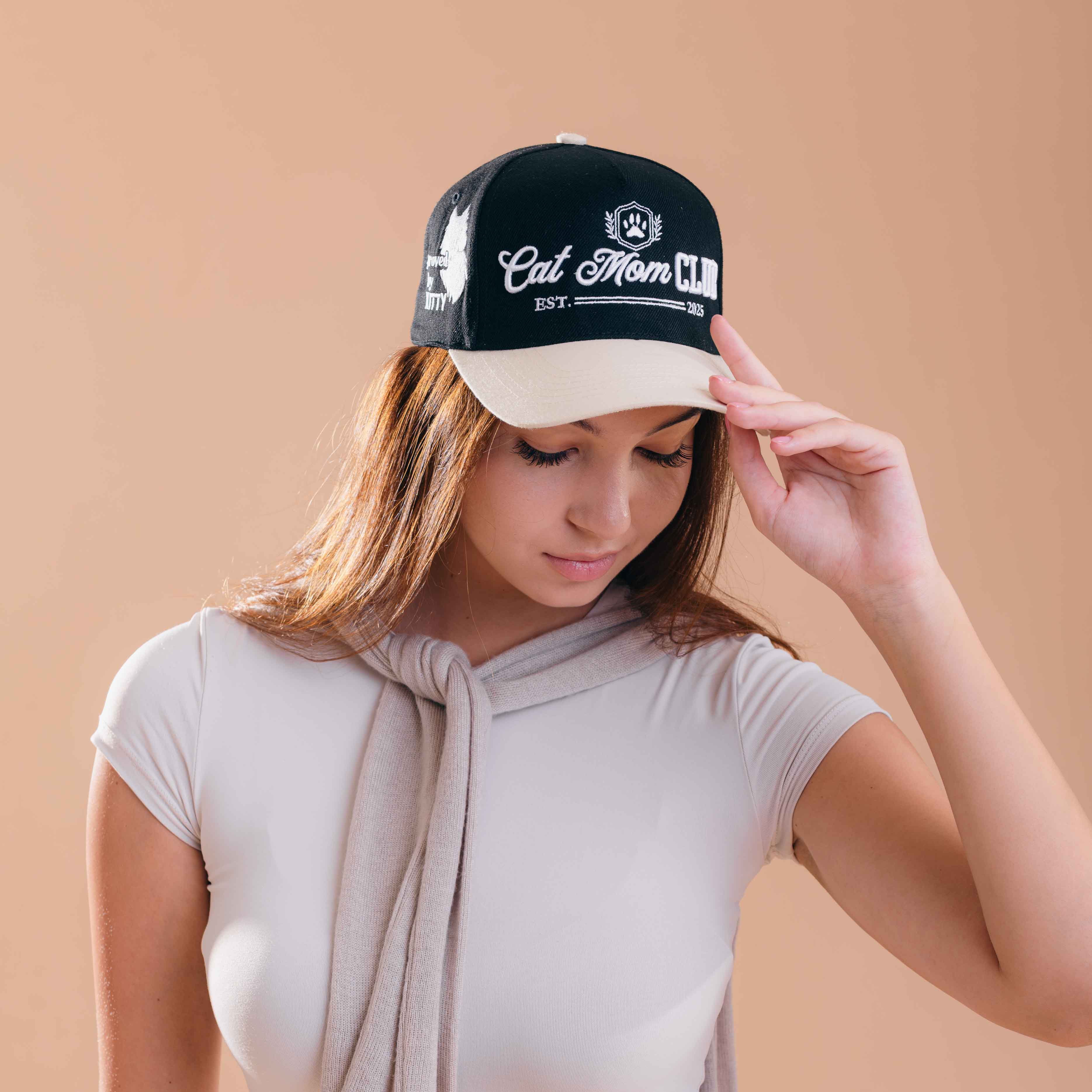 Cat Mom Club EST Hat - 3D Embroidery