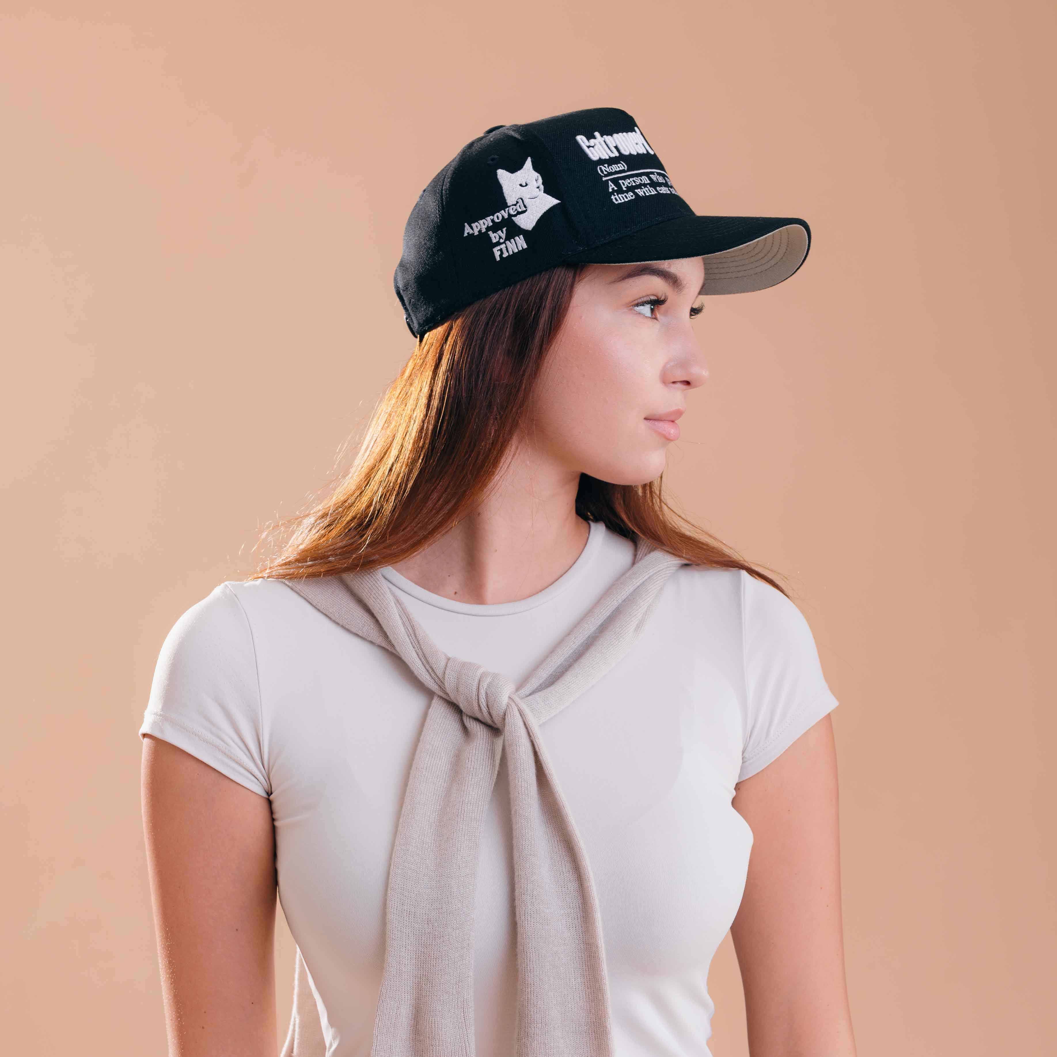 Catrovert Hat - 3D Embroidery