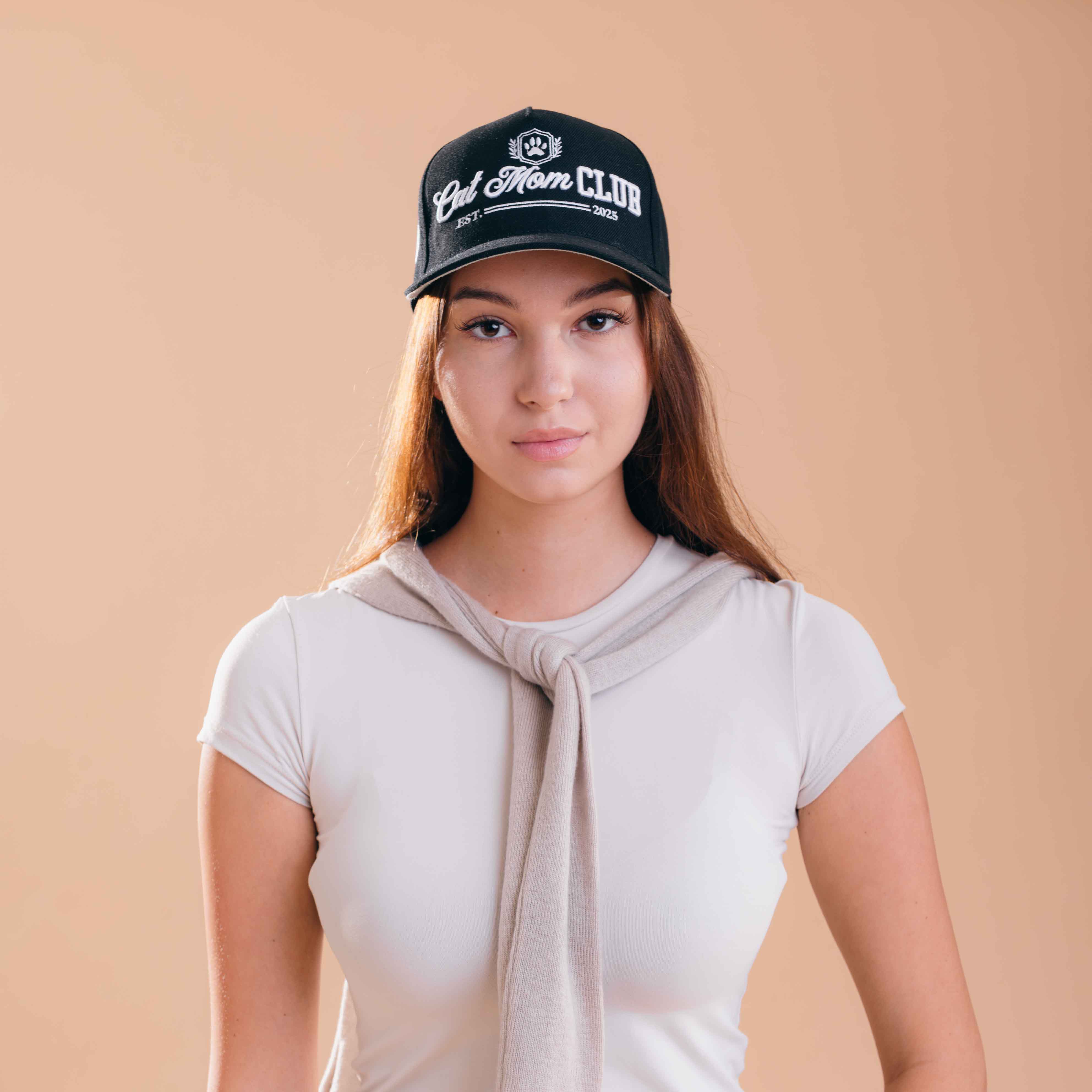 Cat Mom Club EST Hat - 3D Embroidery