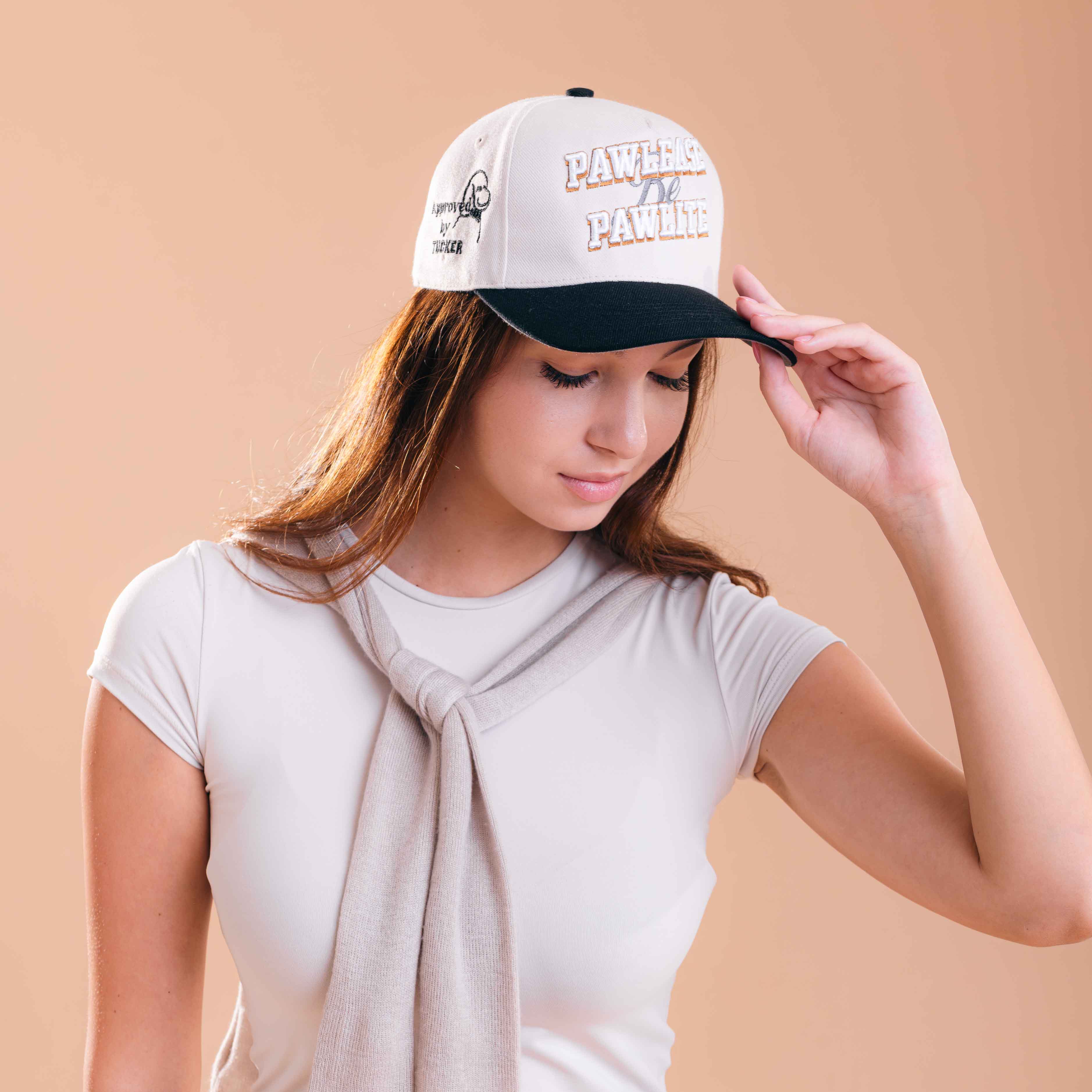 Pawlease be Pawlite Hat - 3D Embroidery