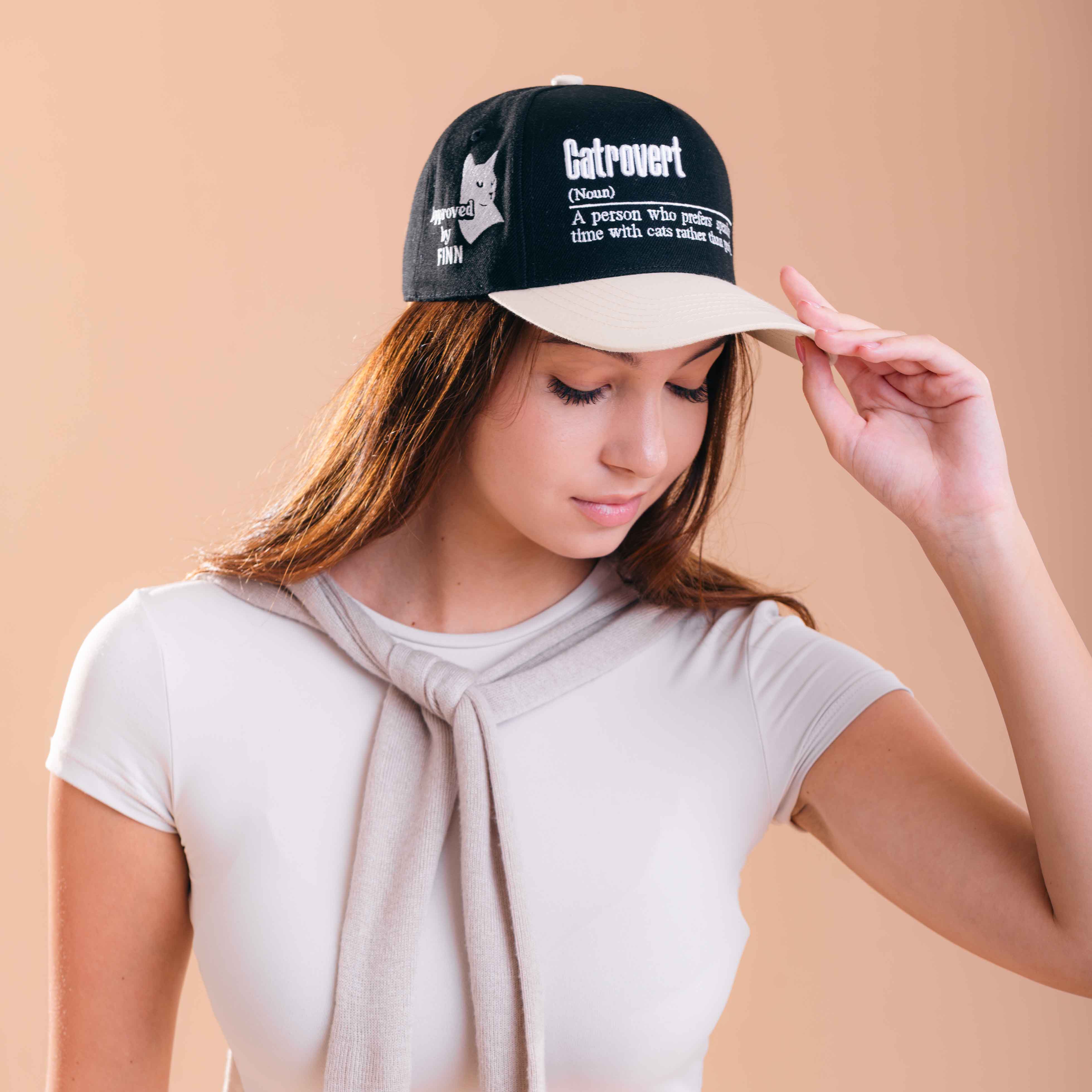 Catrovert Hat - 3D Embroidery