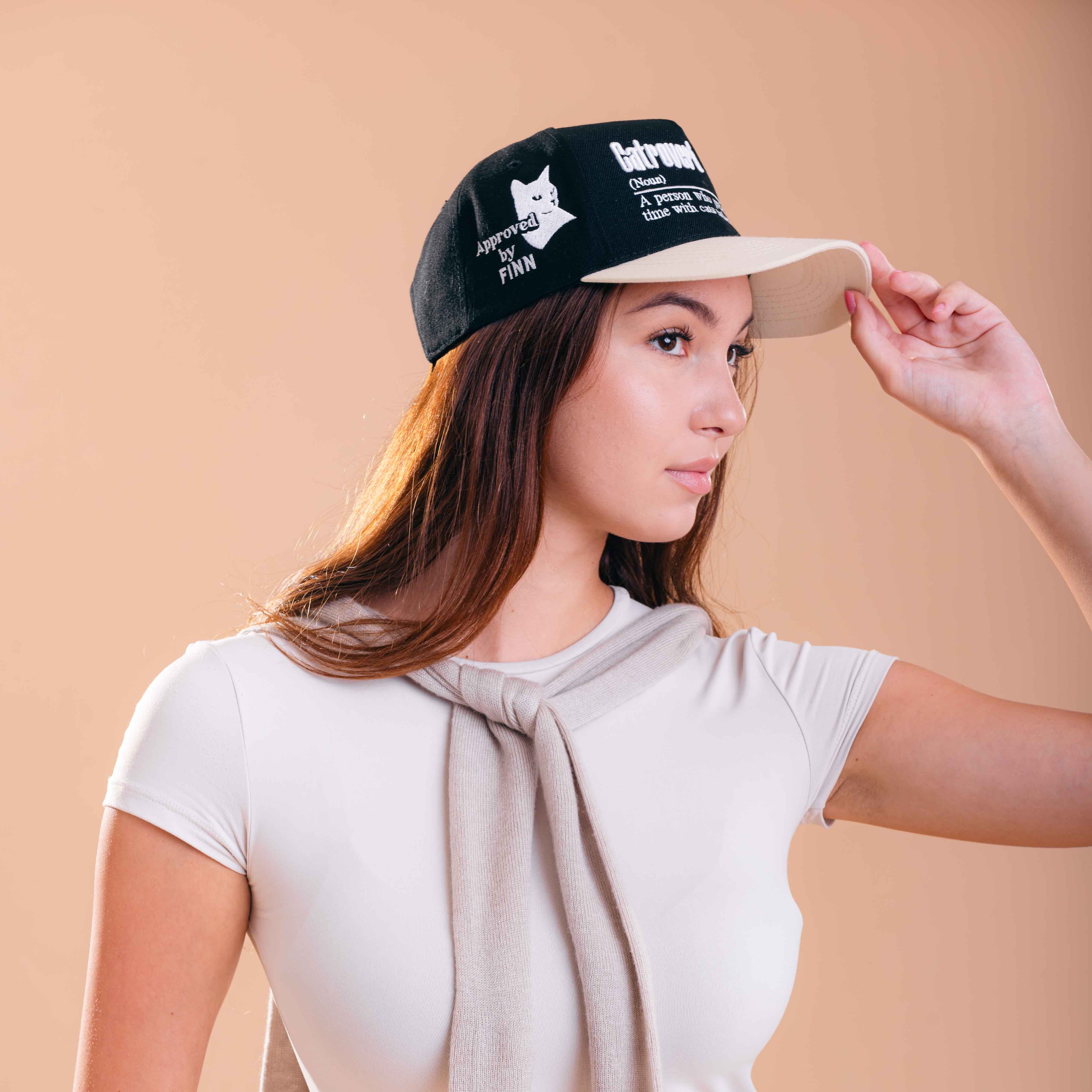 Catrovert Hat - 3D Embroidery