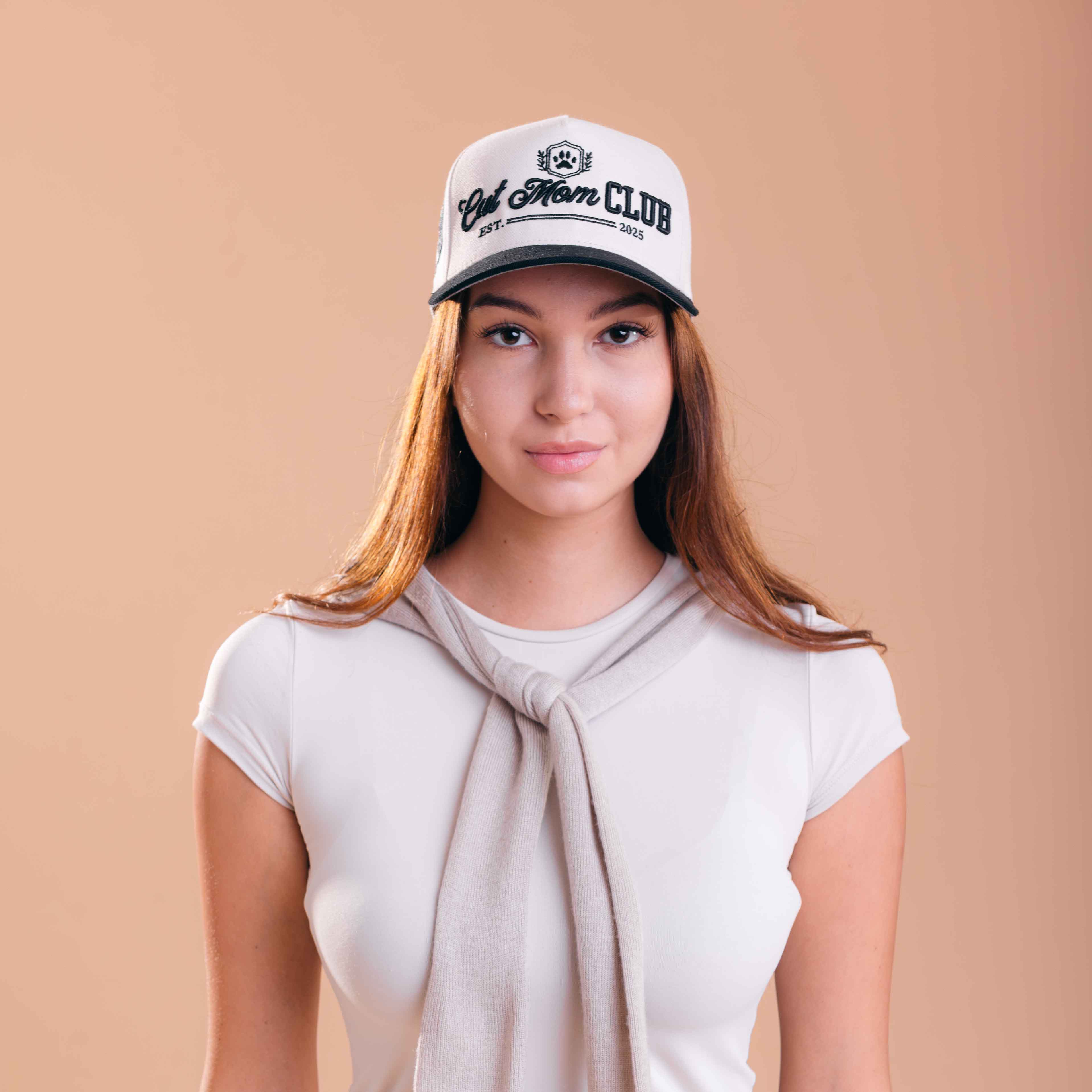 Cat Mom Club EST Hat - 3D Embroidery