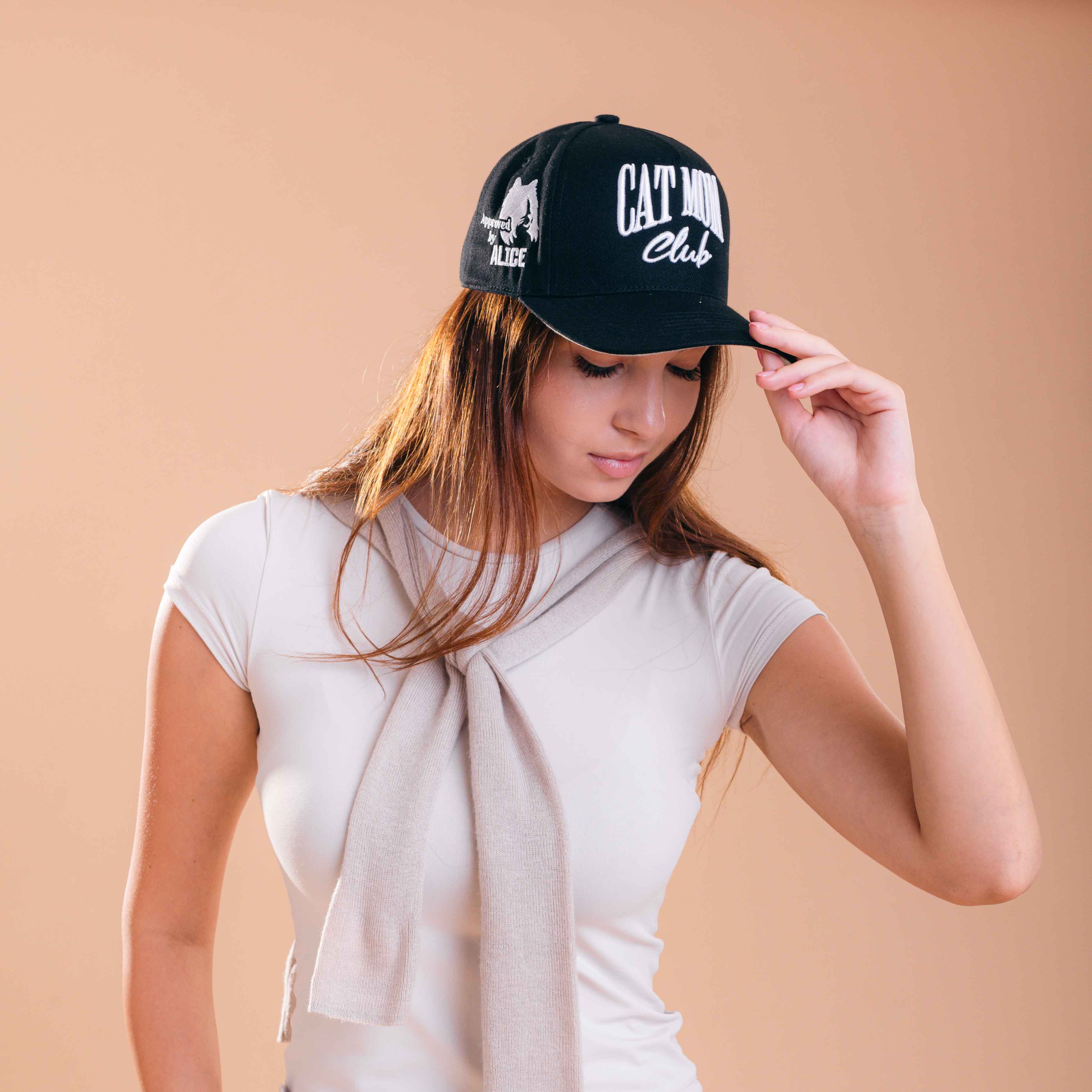 Cat Mom Club Hat - 3D Embroidery