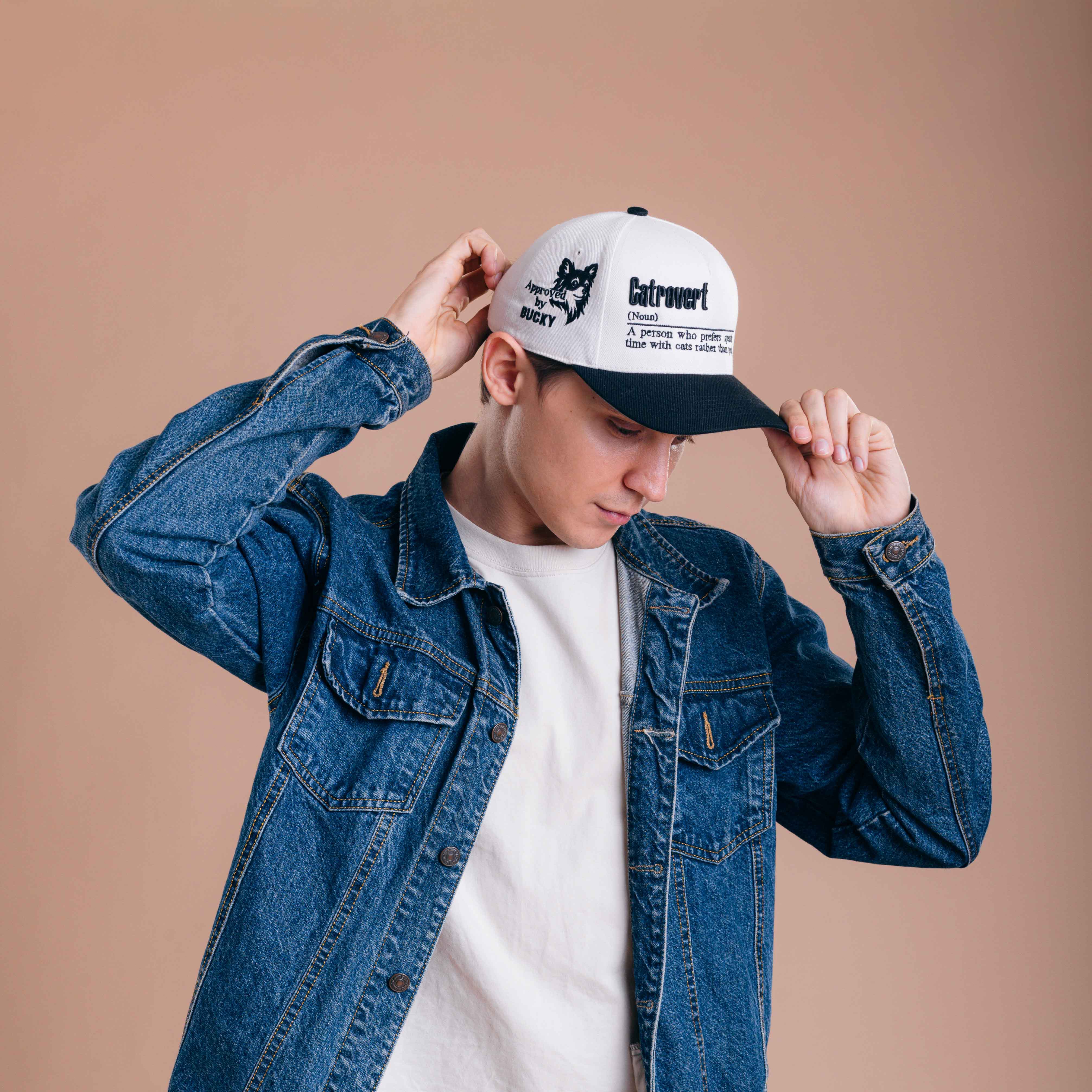 Catrovert Hat - 3D Embroidery