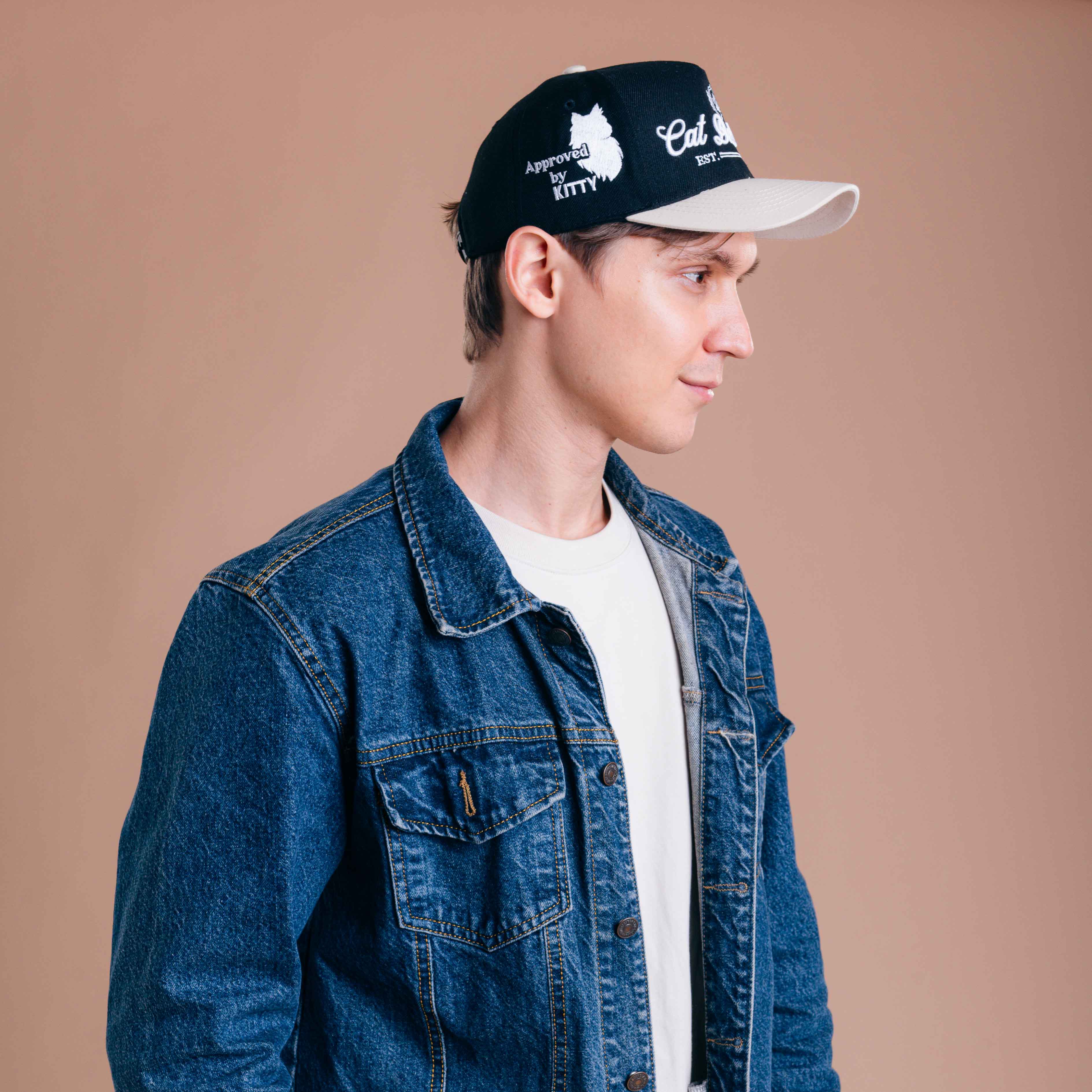 Cat Dad Club Establish Hat - 3D Embroidery