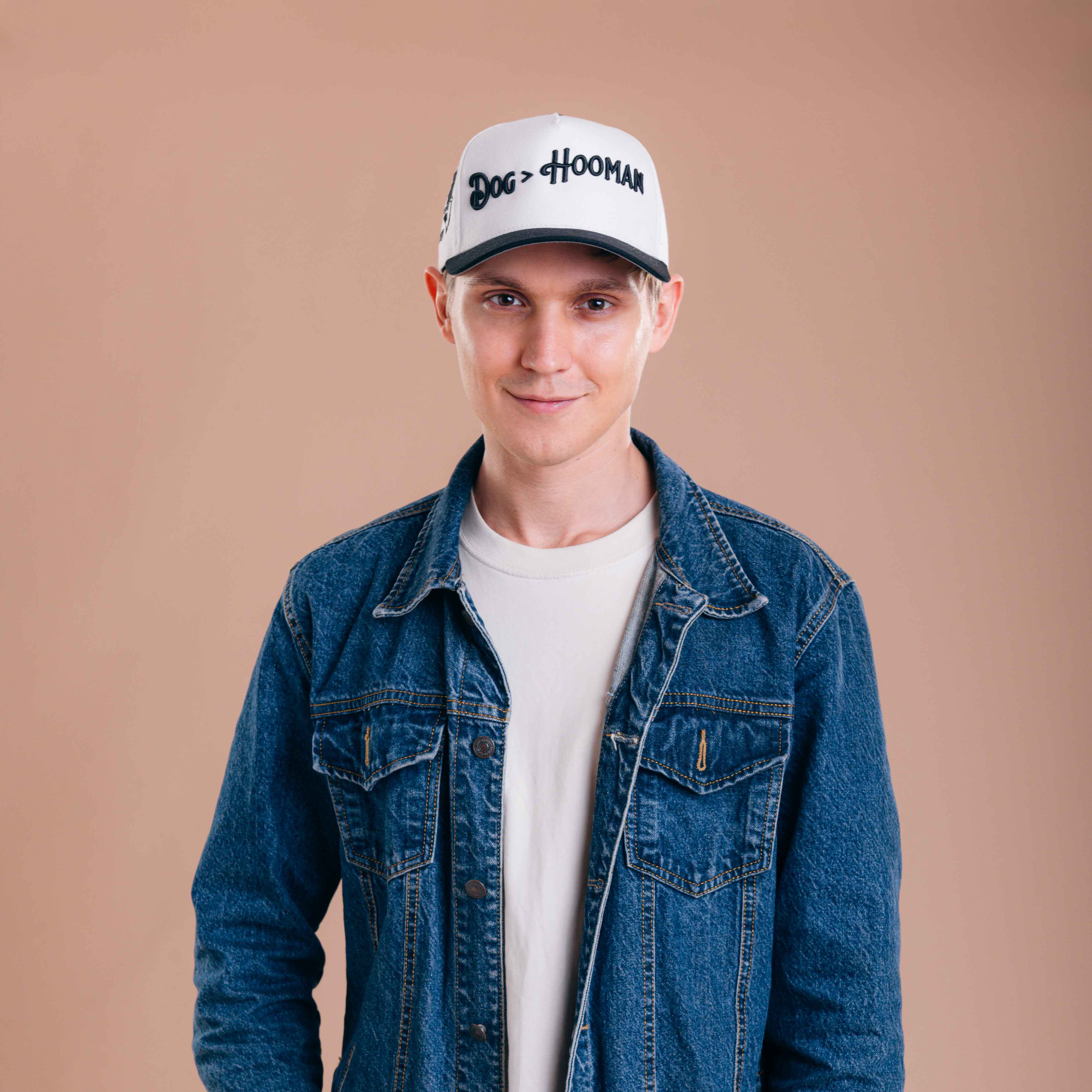 Dog More than Hooman Hat - 3D Embroidery