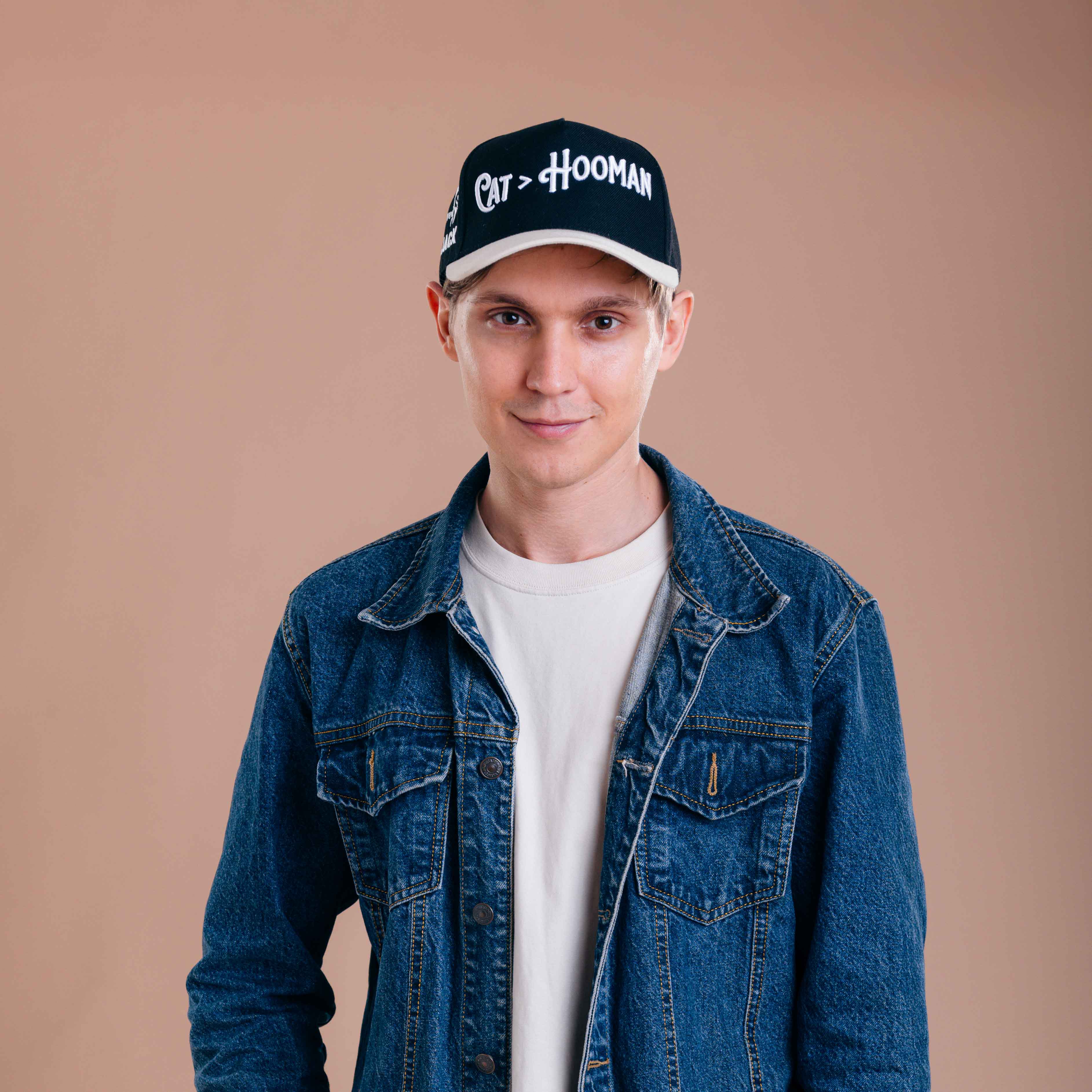 Cat more than Hooman Hat - 3D Embroidery
